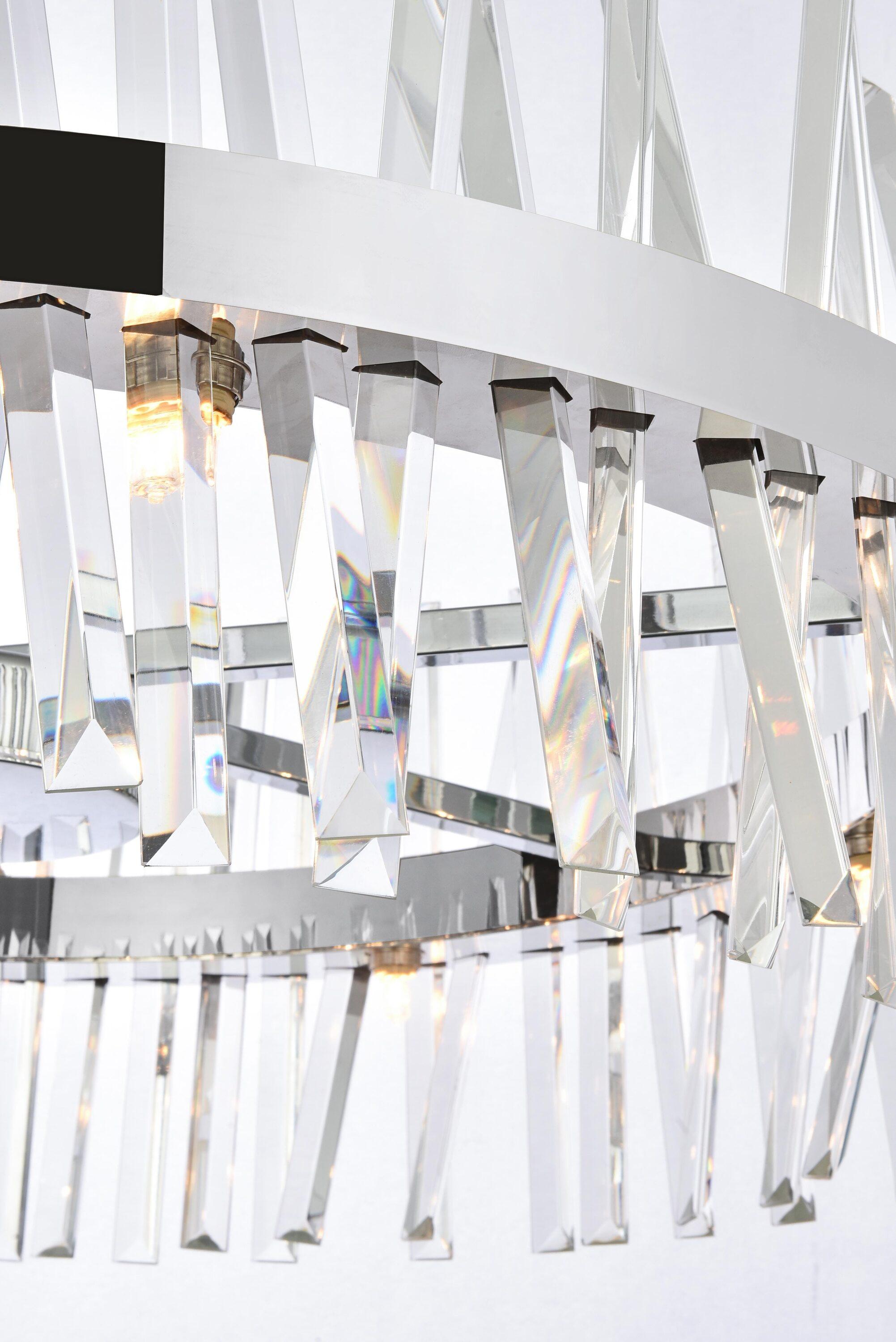 Elegant Lighting Serephina 16 - Light Chandelier in  Chrome