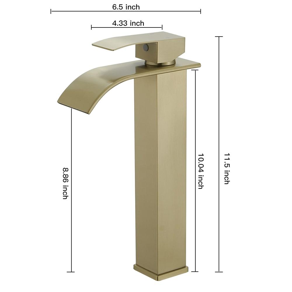 Vessel Sink Faucet Single-handle Bathroom Faucet with Drain Assembly