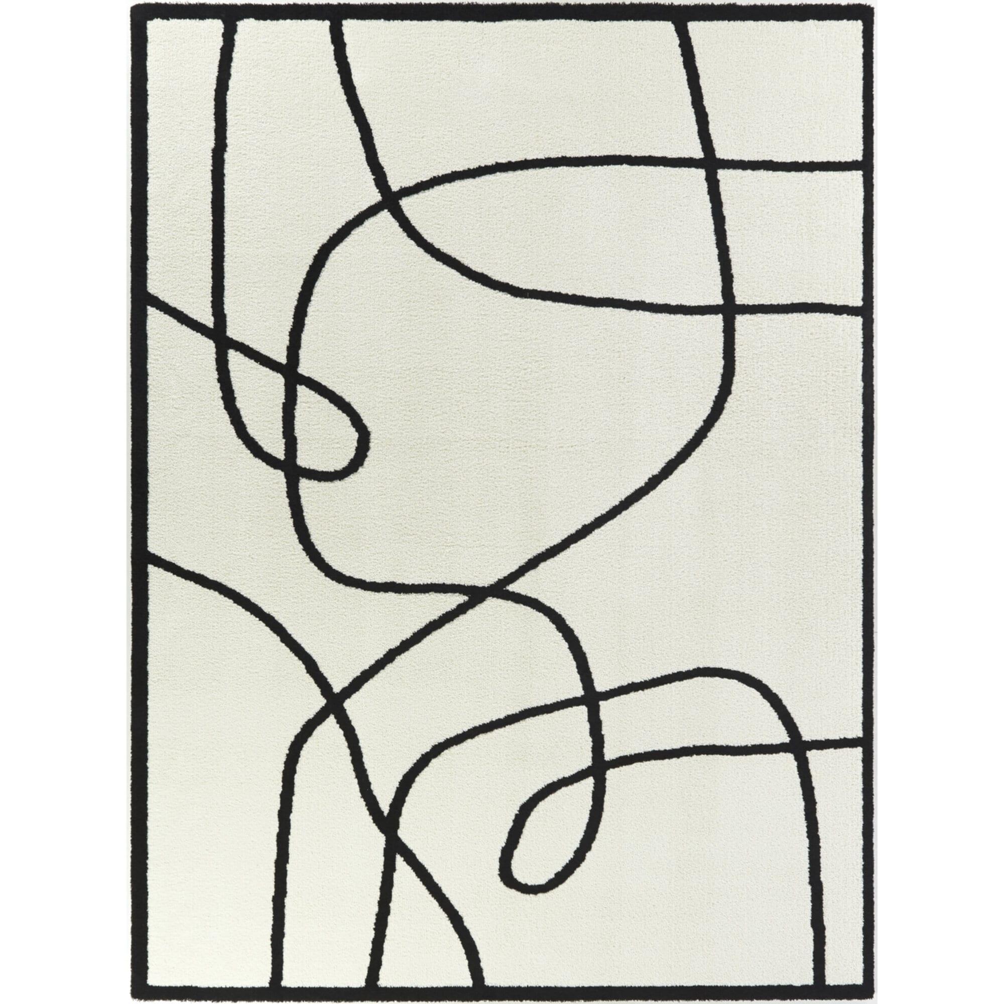 5'3"x7' Cajal Abstract Kids' Area Rug White - Balta Rugs