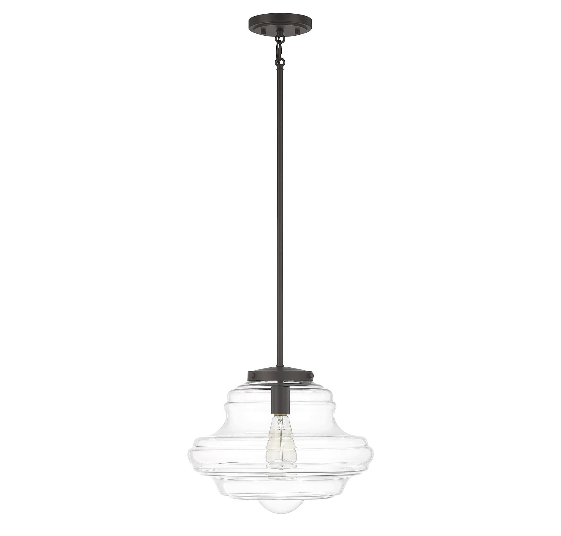 Trade Winds Jordan 1-Light Pendant in Oil Rubbed Bronze