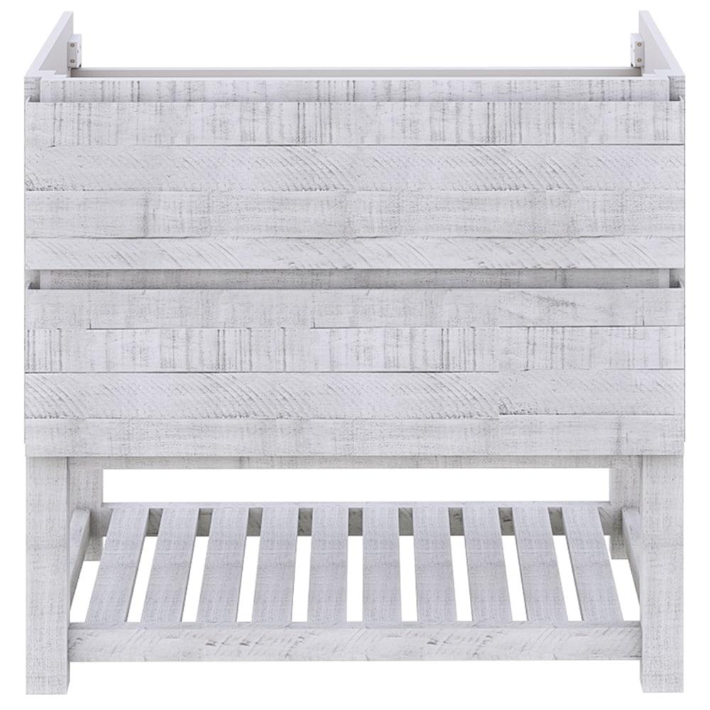 Fresca Formosa 35" Free-Standing Open Bottom Single Bathroom Vanity Base Only
