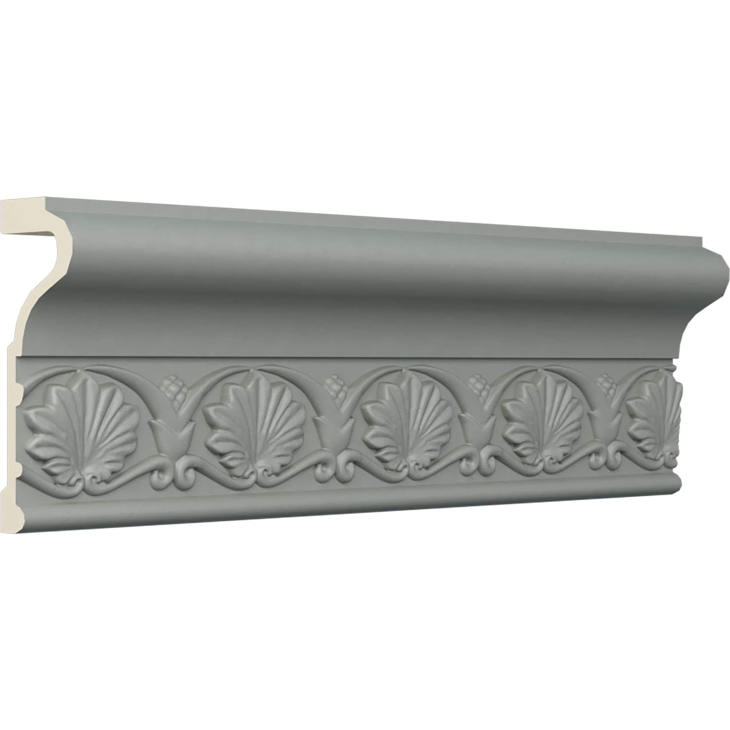 Ekena Millwork Emily 4'' H x 96'' W x 1.375'' D Urethane Chair Rail