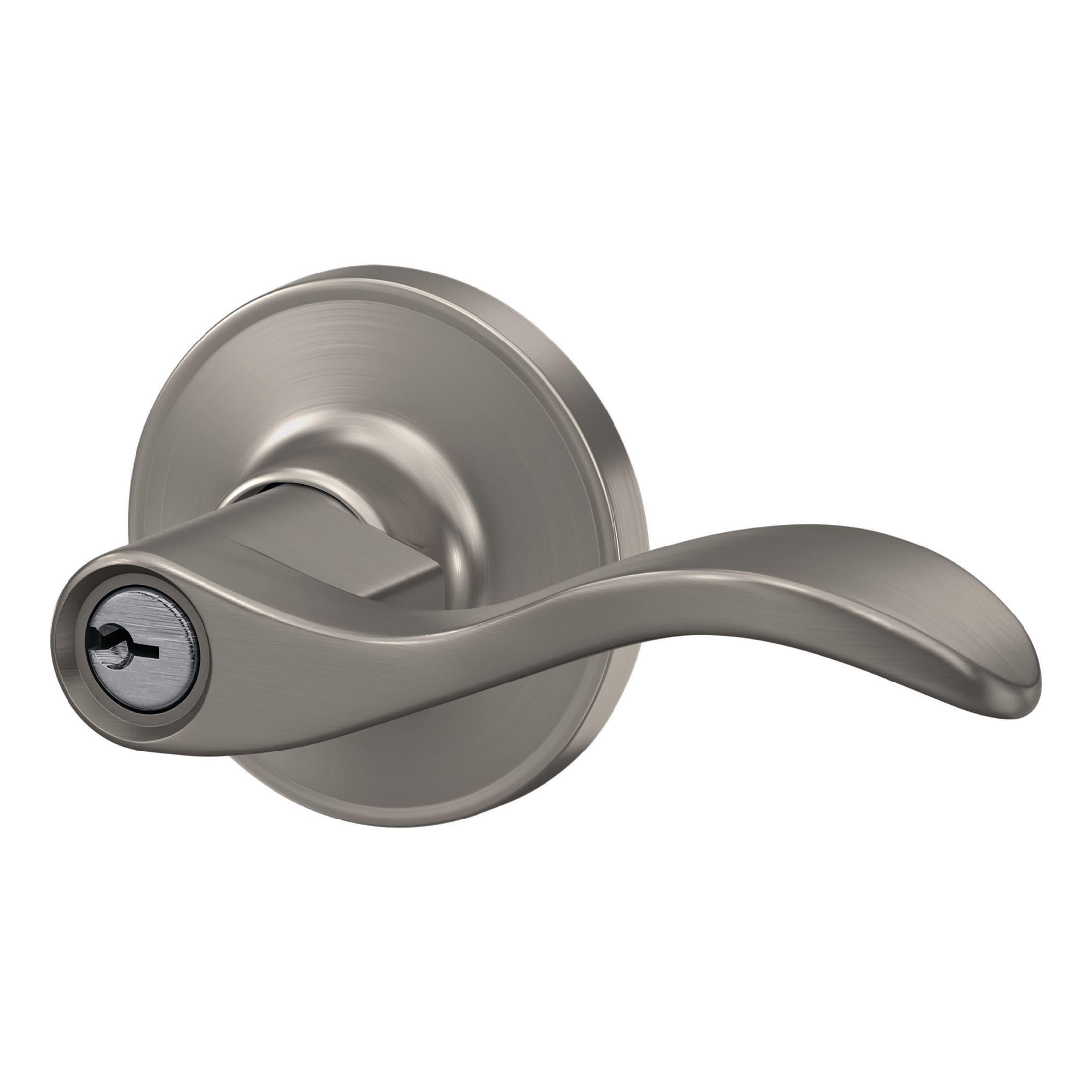 Accent Privacy Door Lever with Rosette