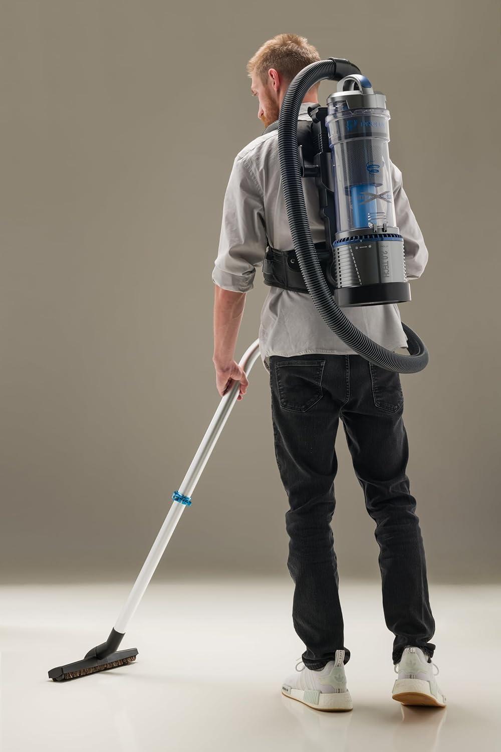 Prolux Lightweight Prolux 2.0 Bagless Backpack Vacuum w/ 5 YR Warranty - 2.0 Residential