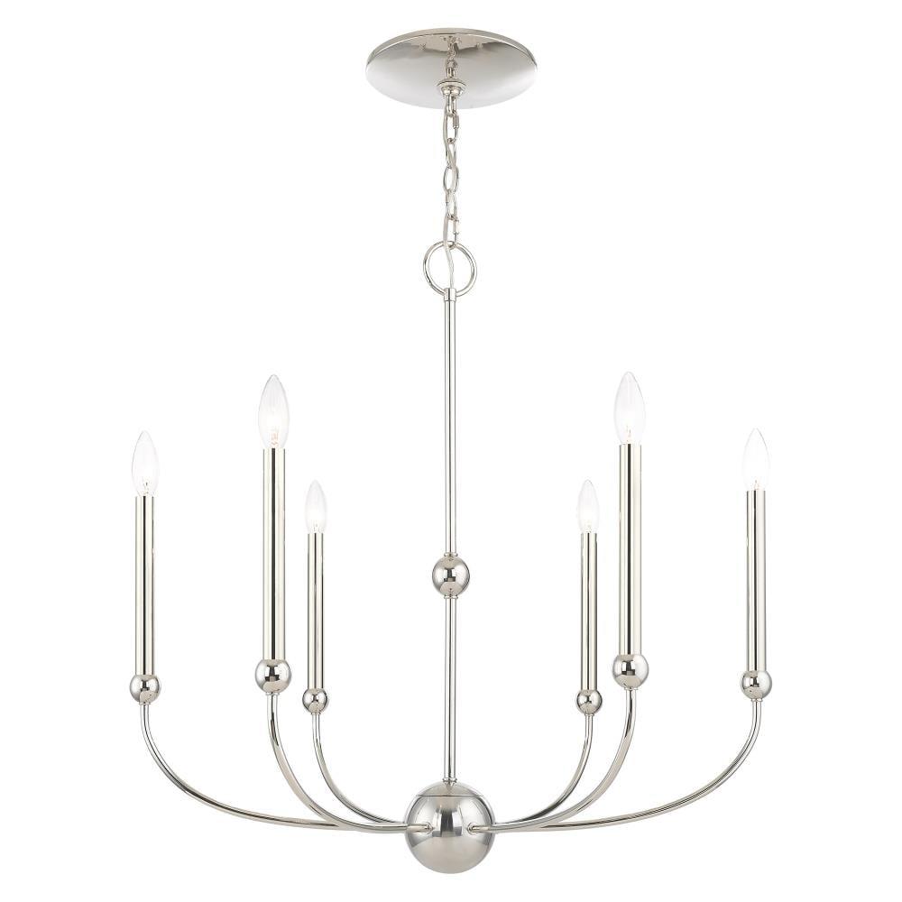 6 - Light Dimmable Chandelier
