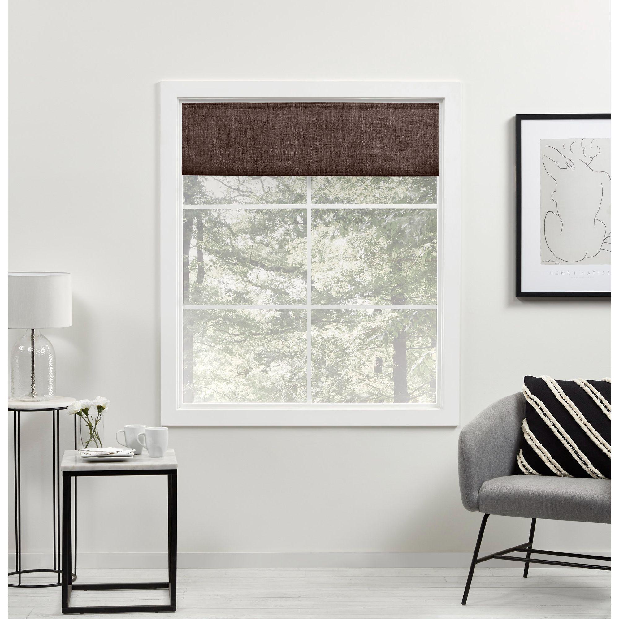 Amalgamated Textiles Exclusive Home Acadia 100% Blackout Roman Shade