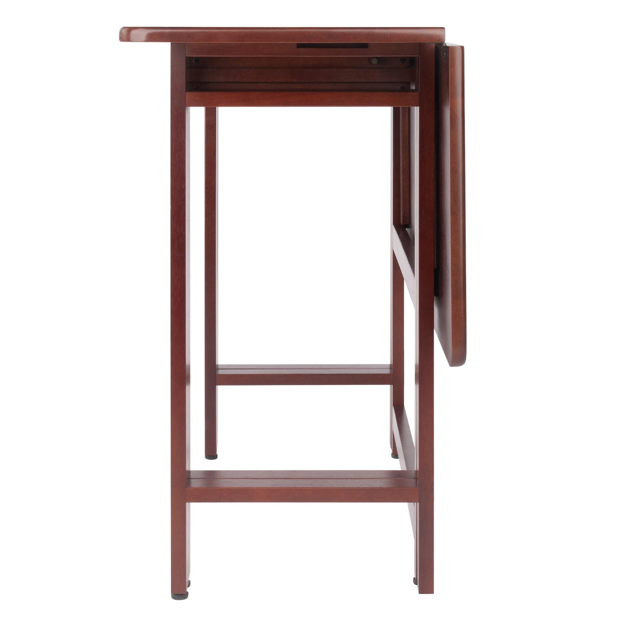 41.73'' Solid Wood Rectangular Folding Table