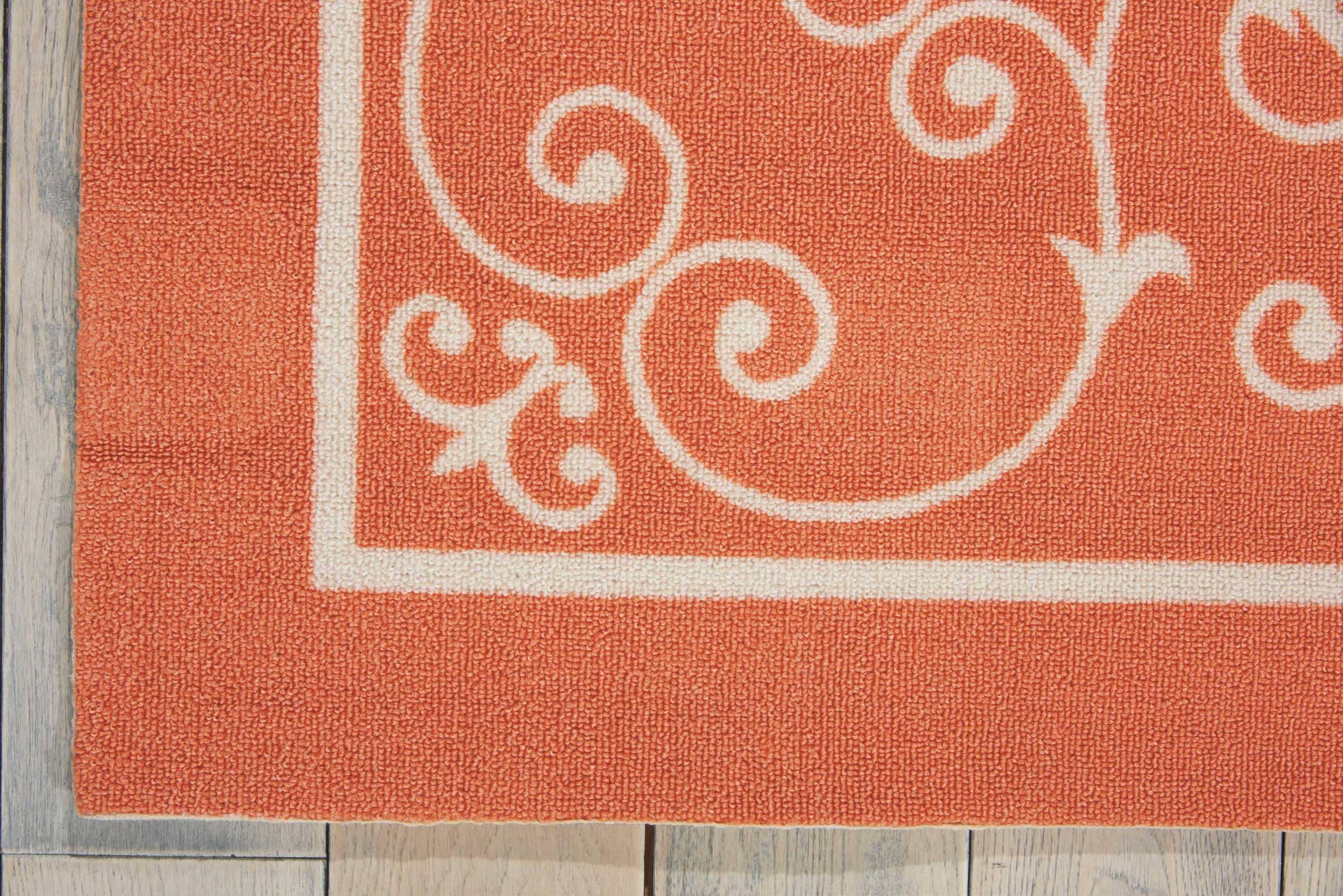 Nourison Home & Garden Loomed Scroll Indoor/outdoor Area Rug