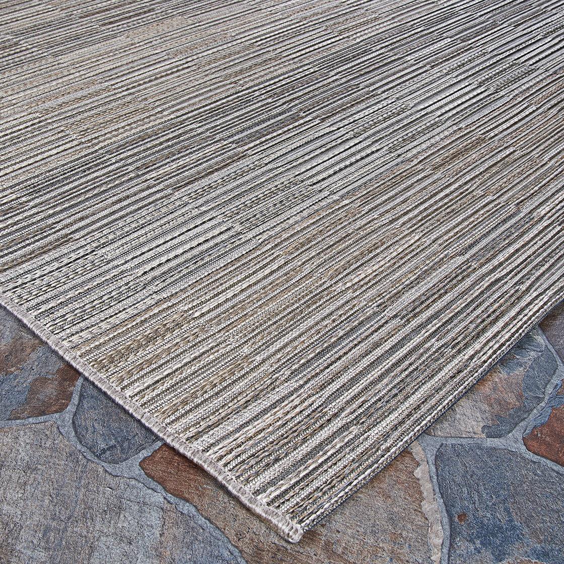 Couristan Cape Fayston, Silver-Charcoal Rug, Multiple Sizes