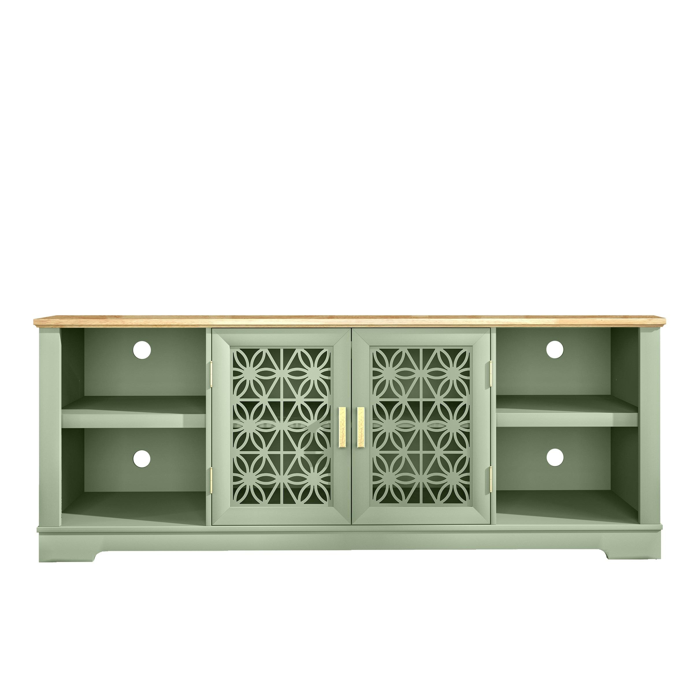 Decorative TV Stand for TVs up to 70" Green - Festivo