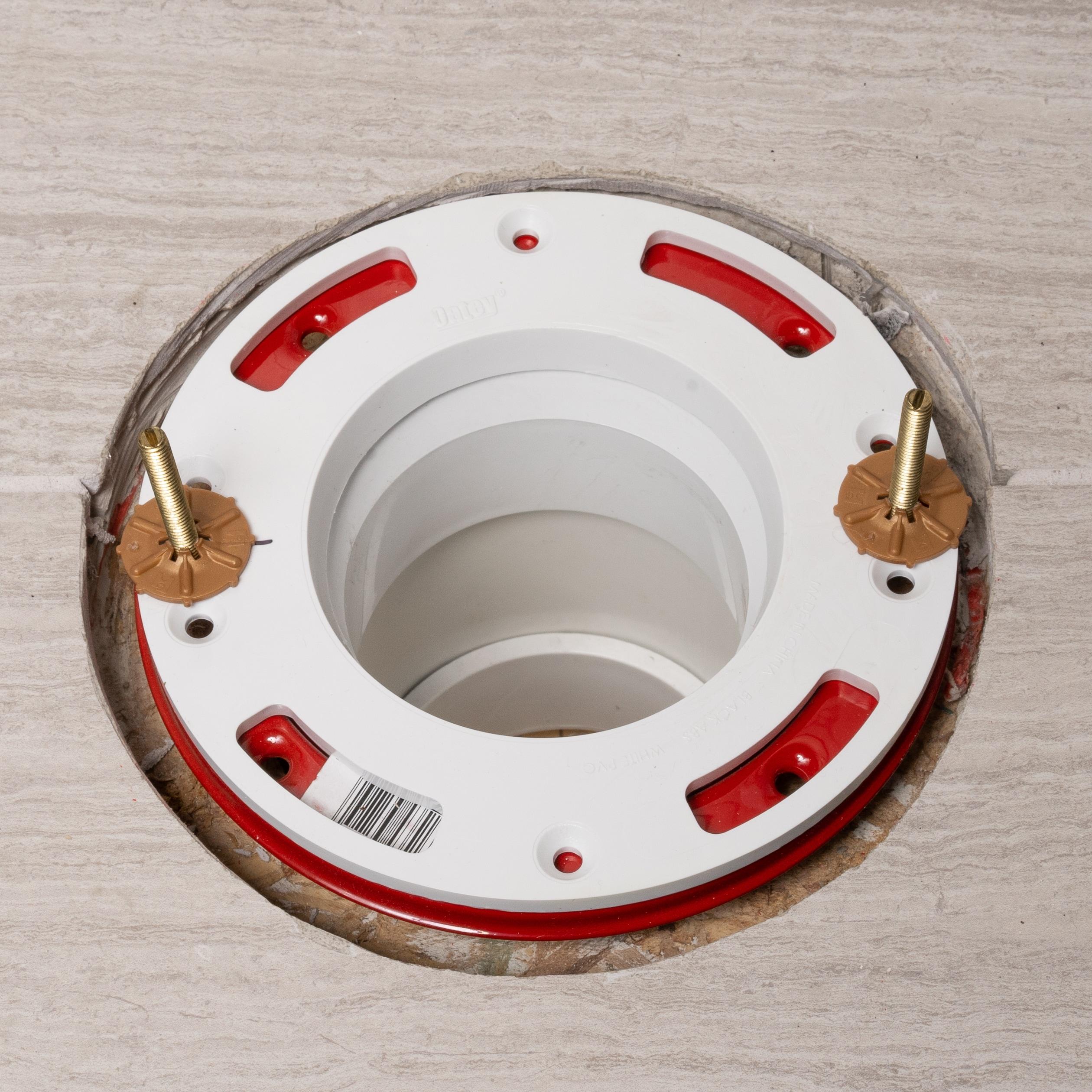 Universal White PVC Closet Flange Spacer