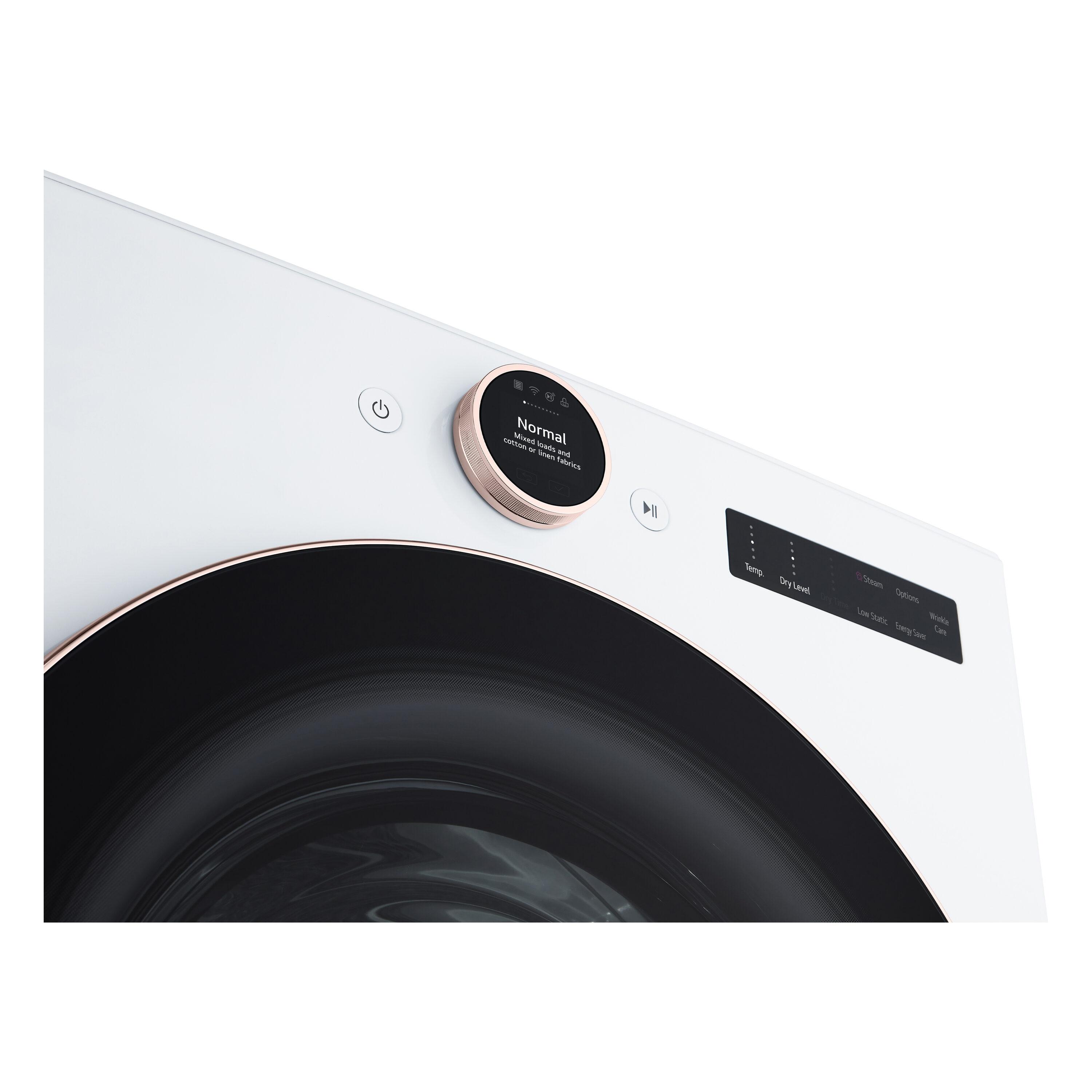 7.4 Cu. Ft. Smart Front Load Electric Dryer With Ai Sensor Dry & Turbosteam Technology