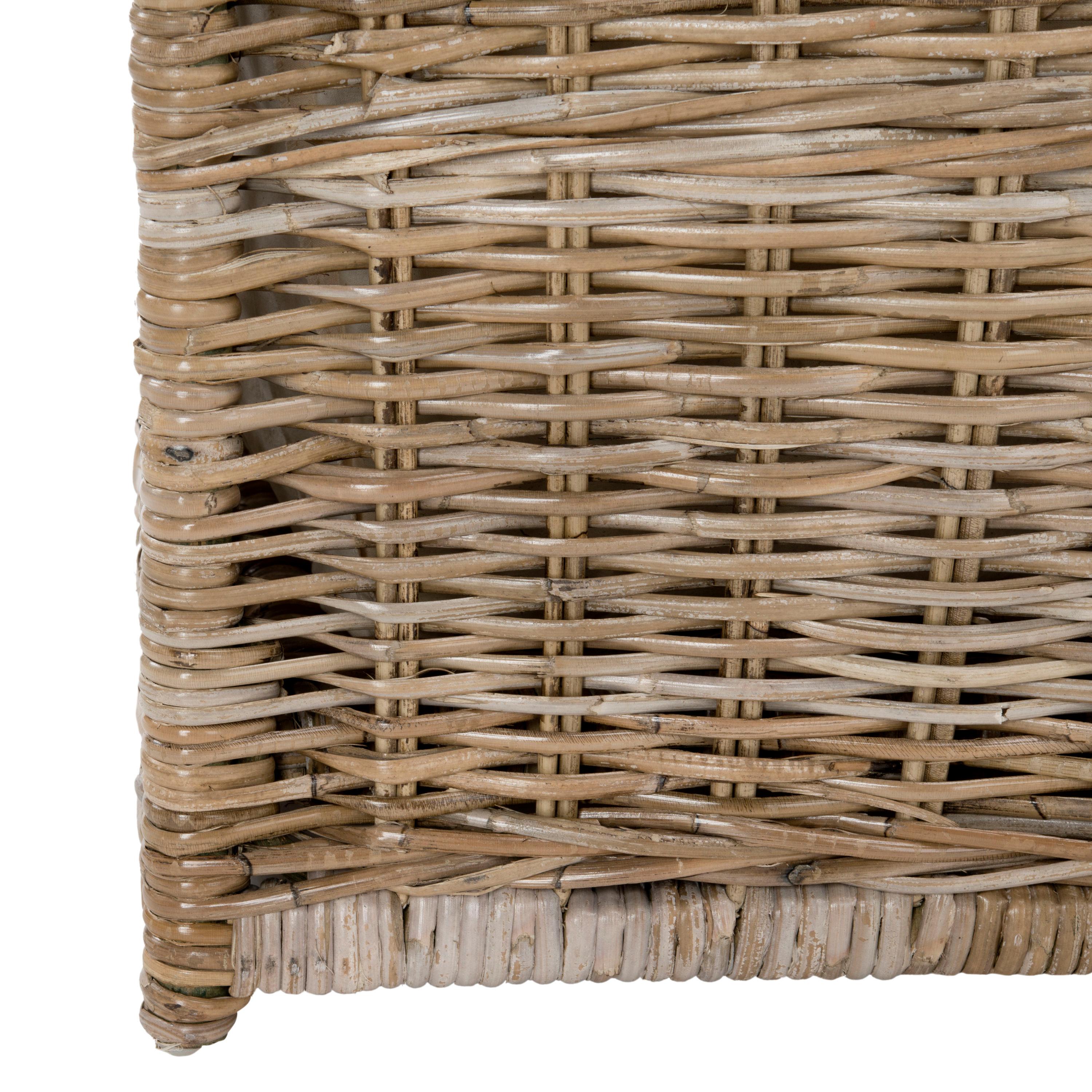 Michael 35" Wicker Storage Trunk, Natural