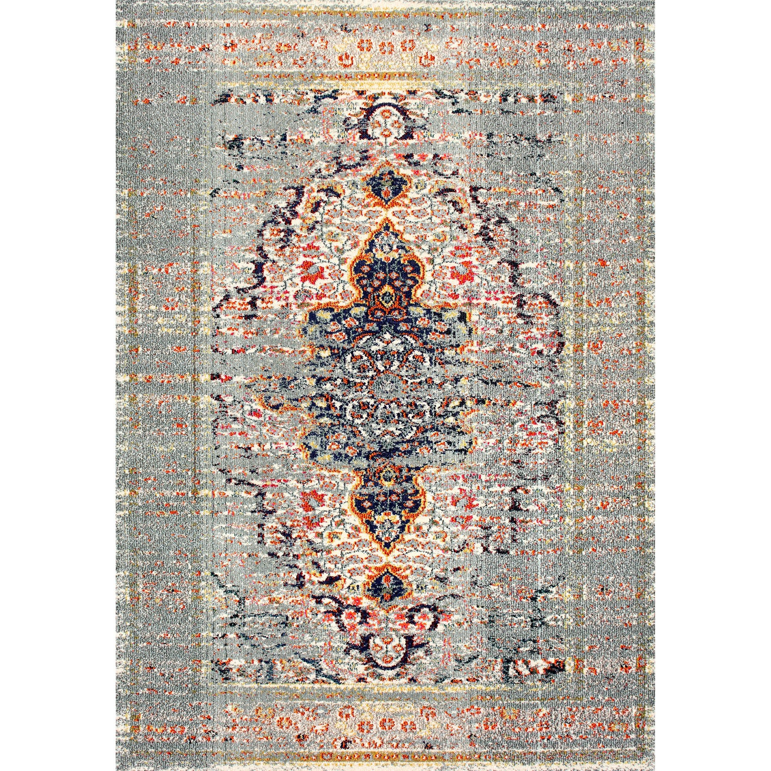 nuLOOM Sarita Distressed Persian Area Rug, 12' x 15', Gray