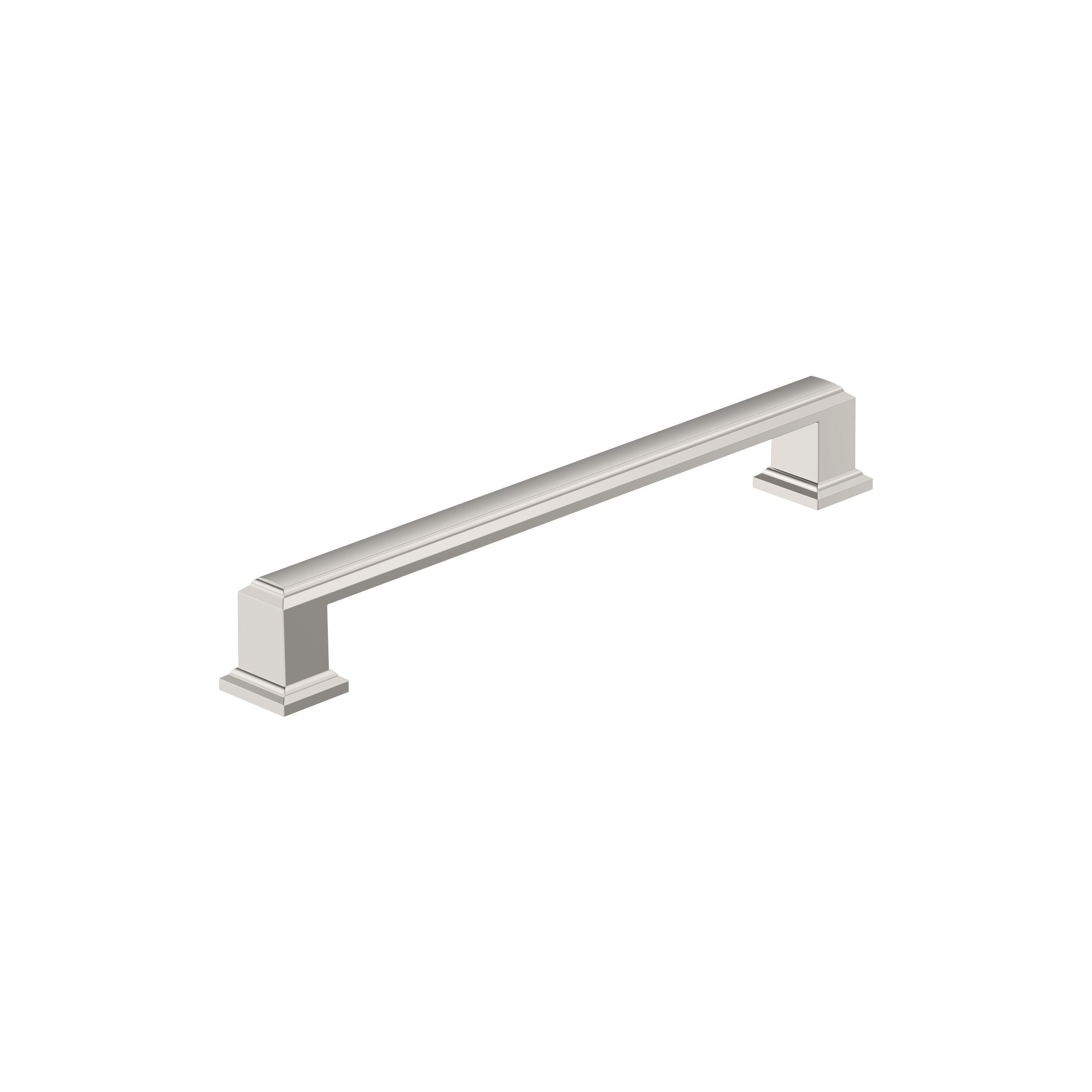 Amerock Appoint 6-5/16 inch (160mm) Center-to-Center Polished Nickel Cabinet Pull