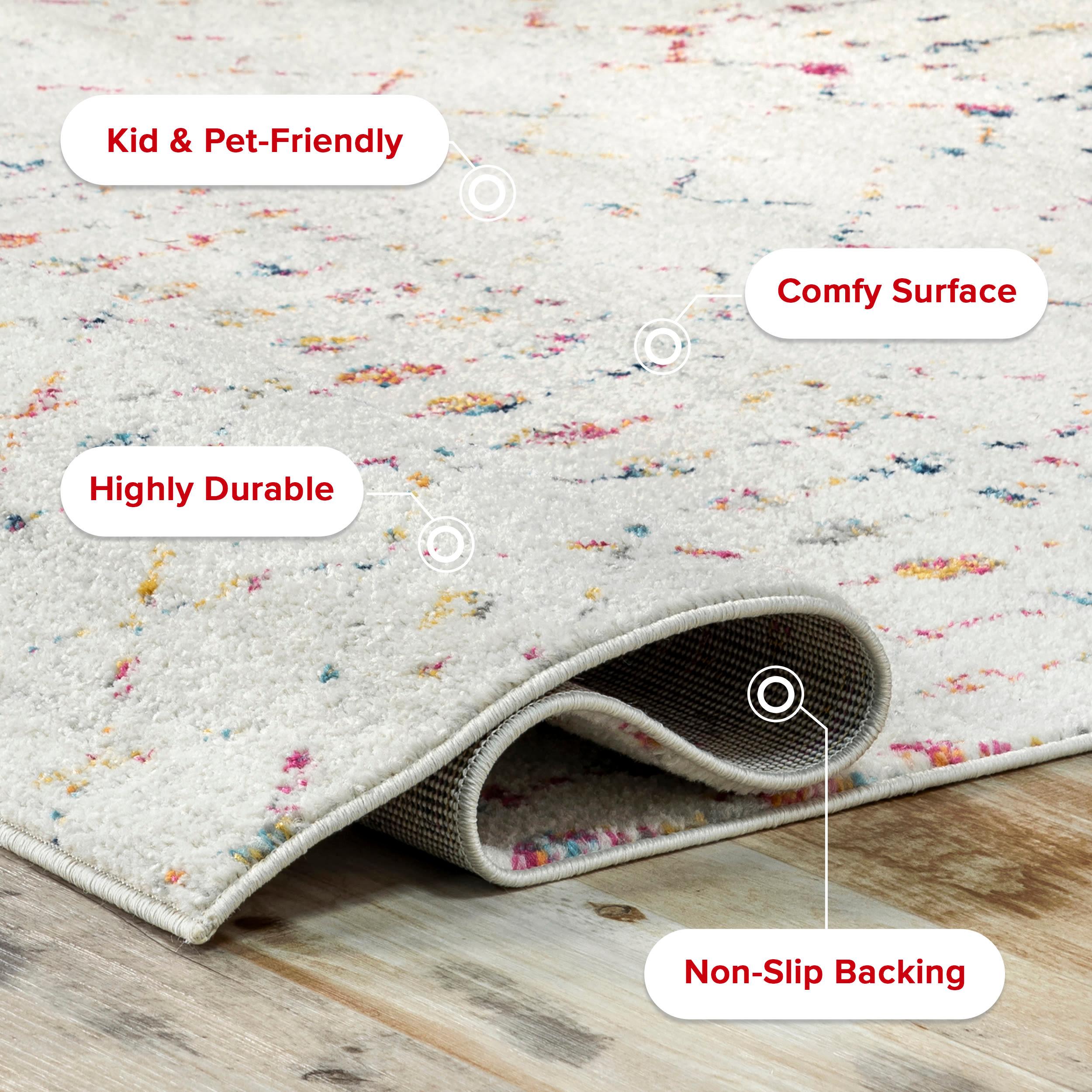 nuLOOM Moroccan Blythe Light Multi 8' x 10' Transitional Area Rug
