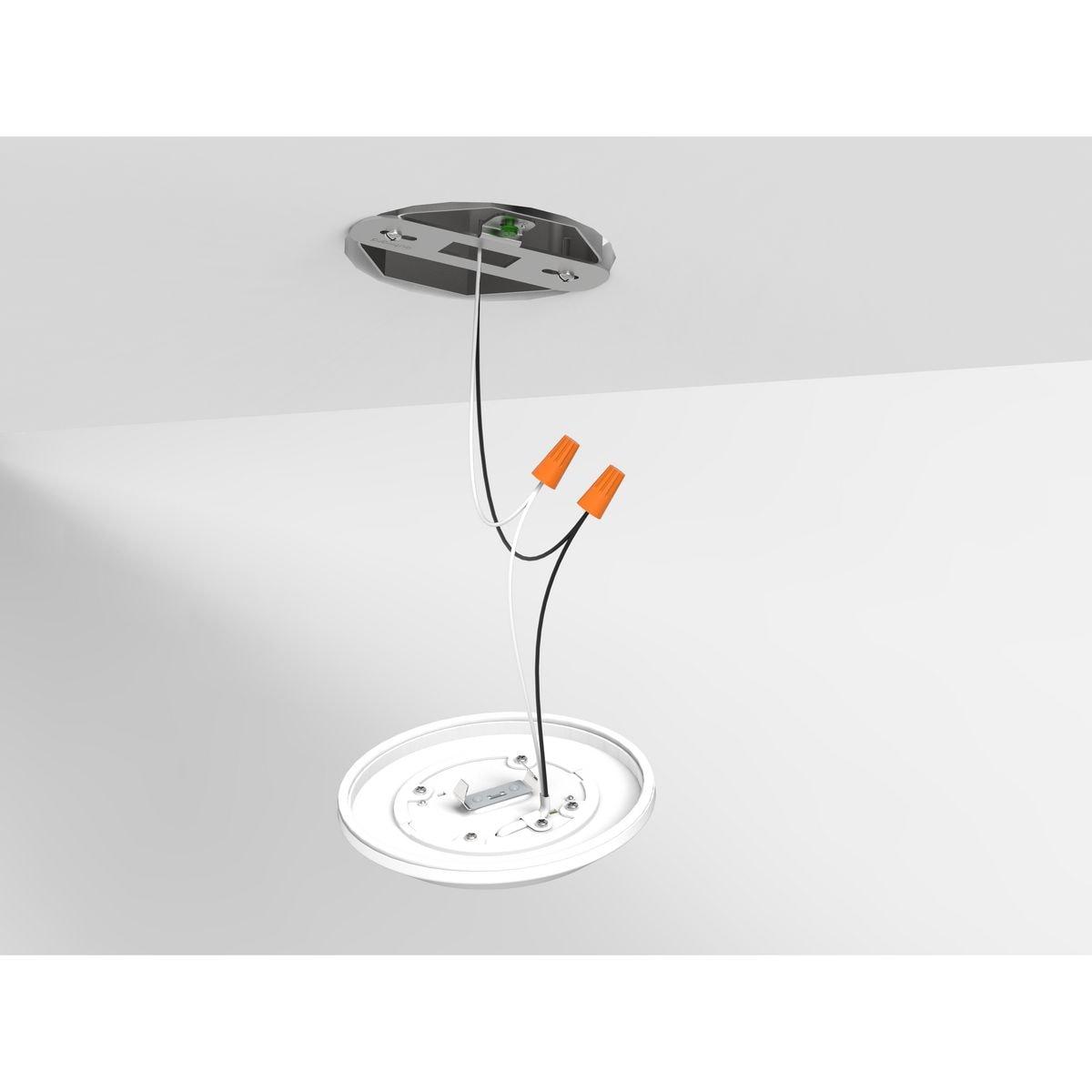 5-1/2" Intrinsic Collection Surface Mount LED in White