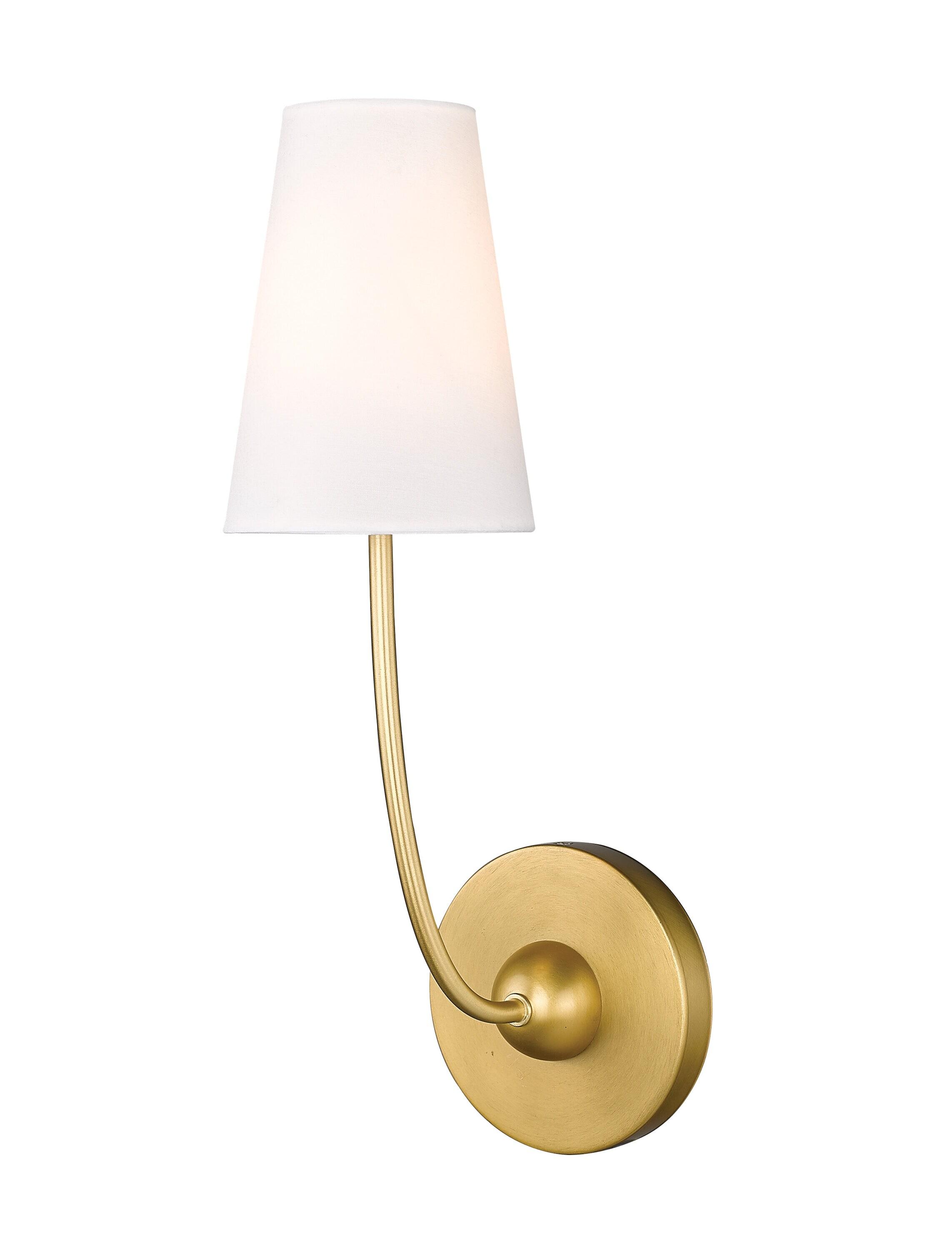 Z-Lite Shannon 1 - Light Sconce in Rubbed Brass