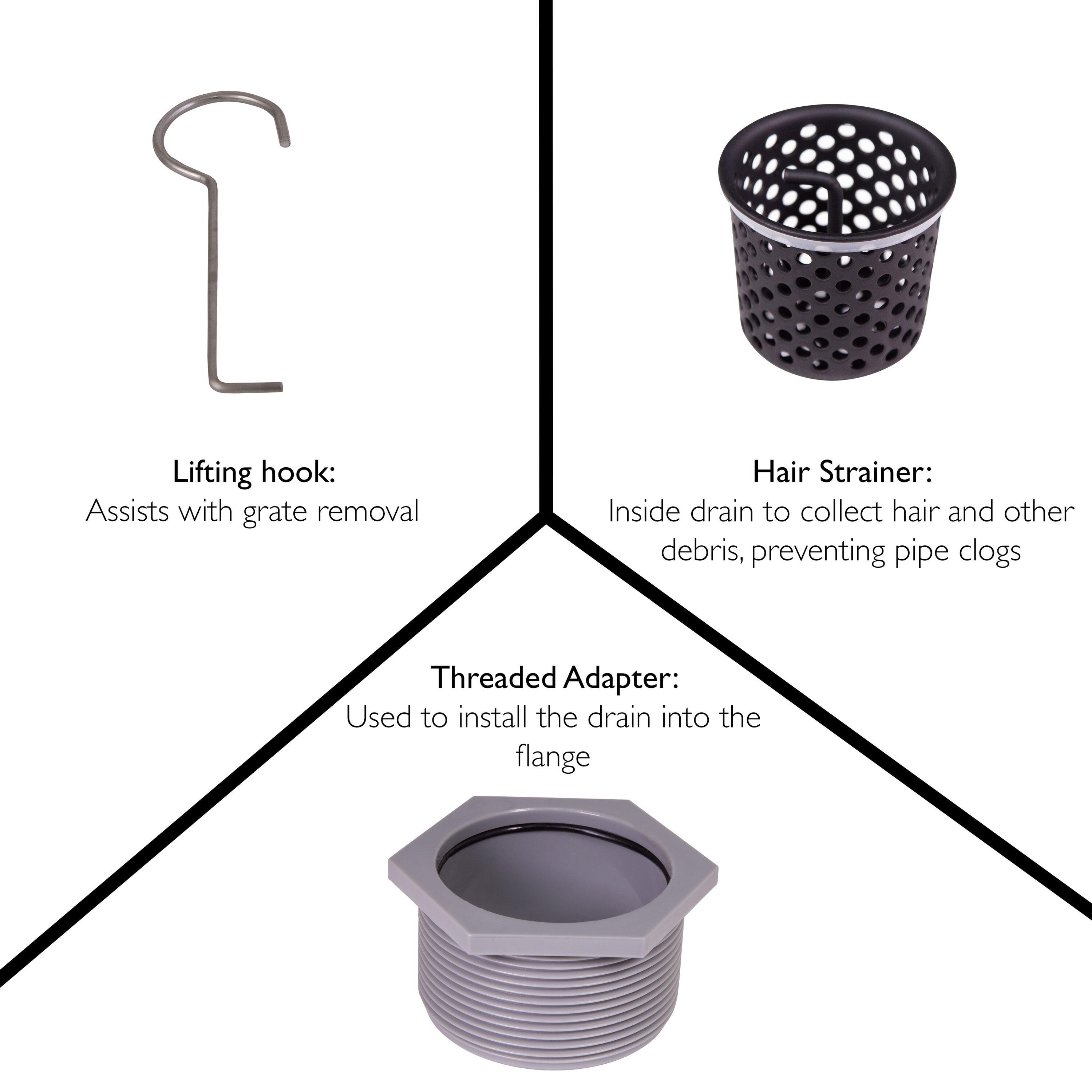 Design House Grid Shower Drain 542852-MB