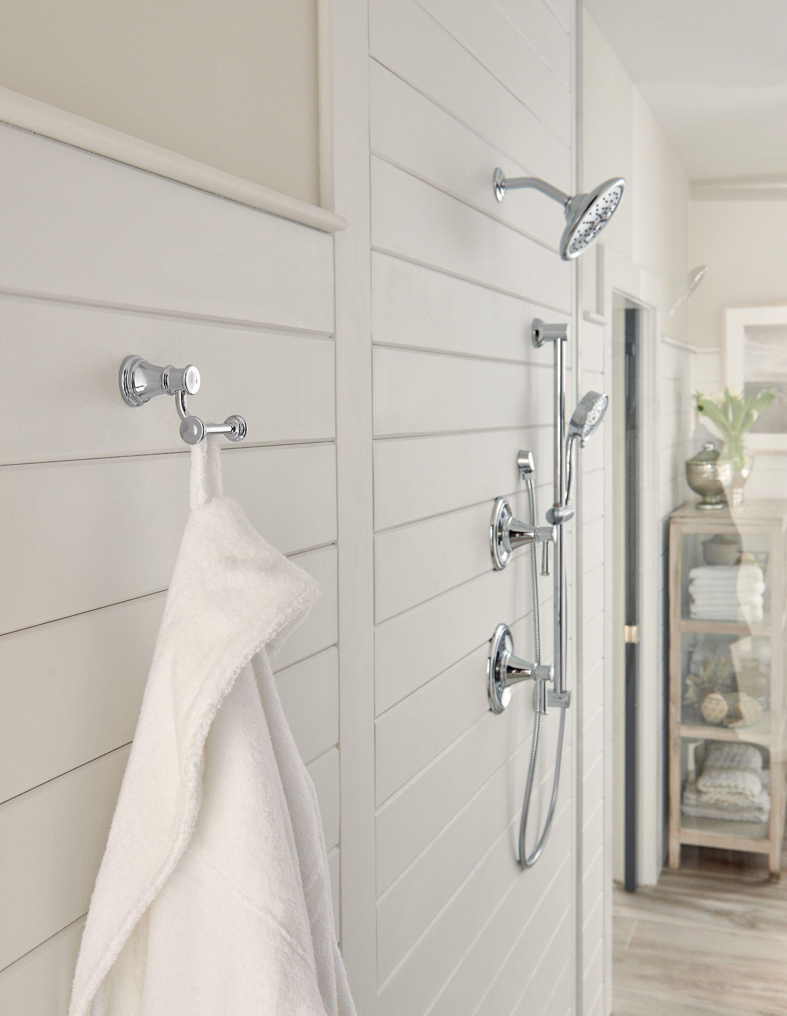 Belfield Tub and Shower Faucet with Lever Handle and Posi-Temp