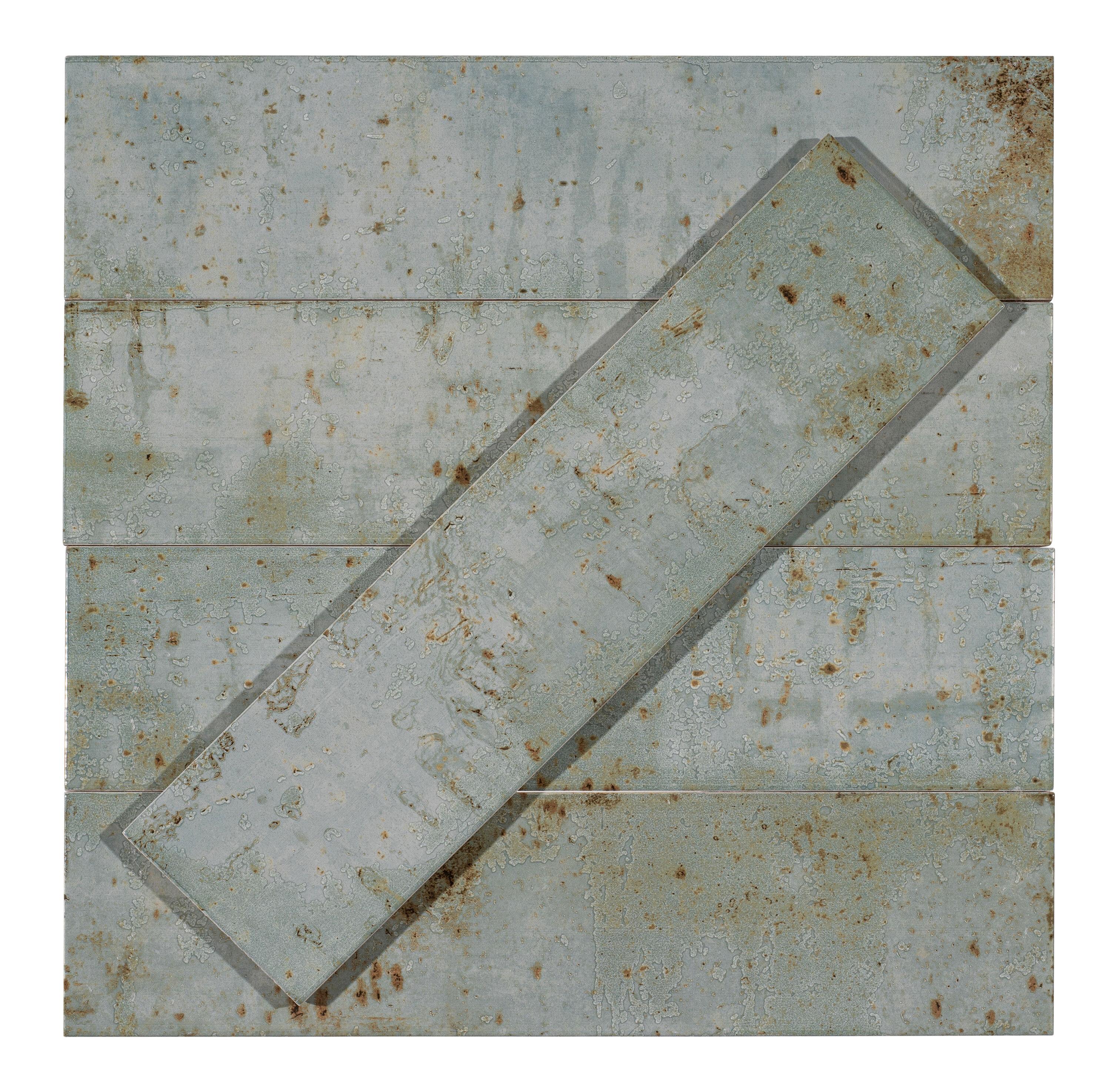 Andova Serenite 4-in. x 16-in. Subway Vintage Look Glazed Porcelain Vintage Wall Tile
