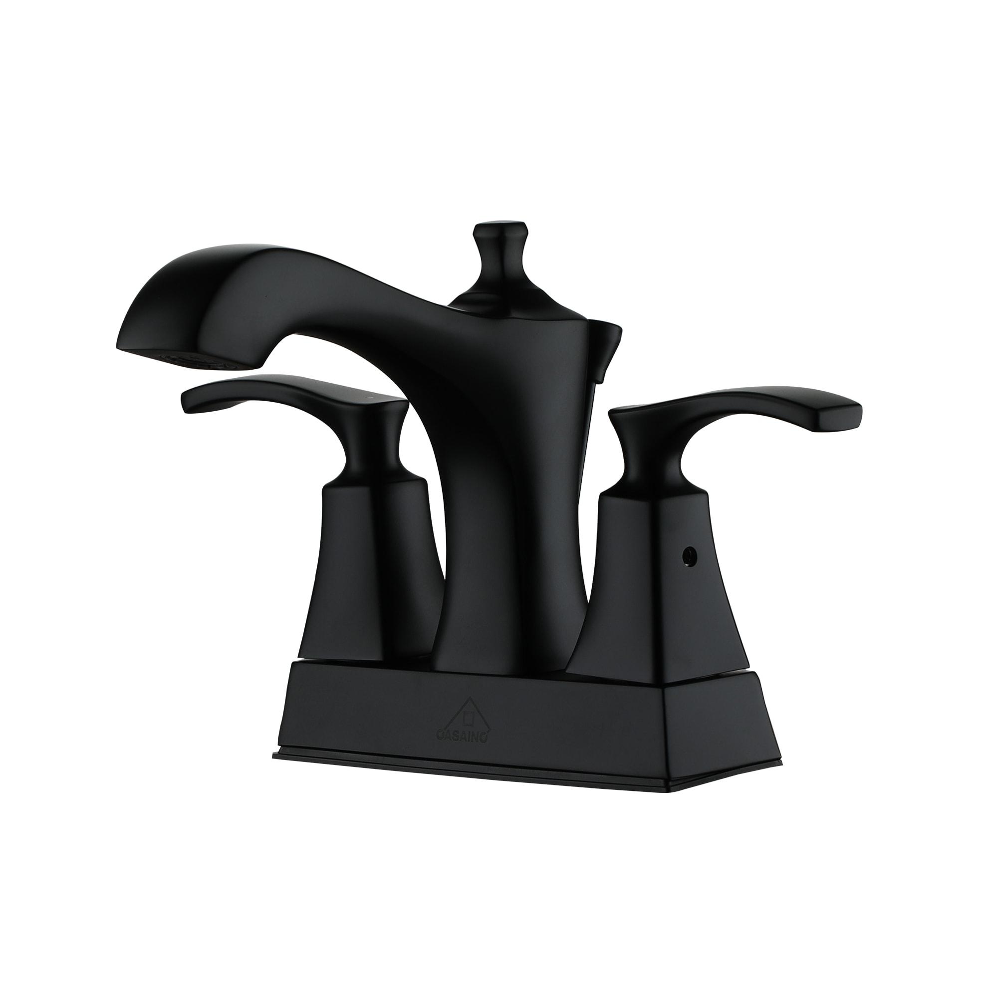 4-inch Centerset Bathroom Faucet with Drain
