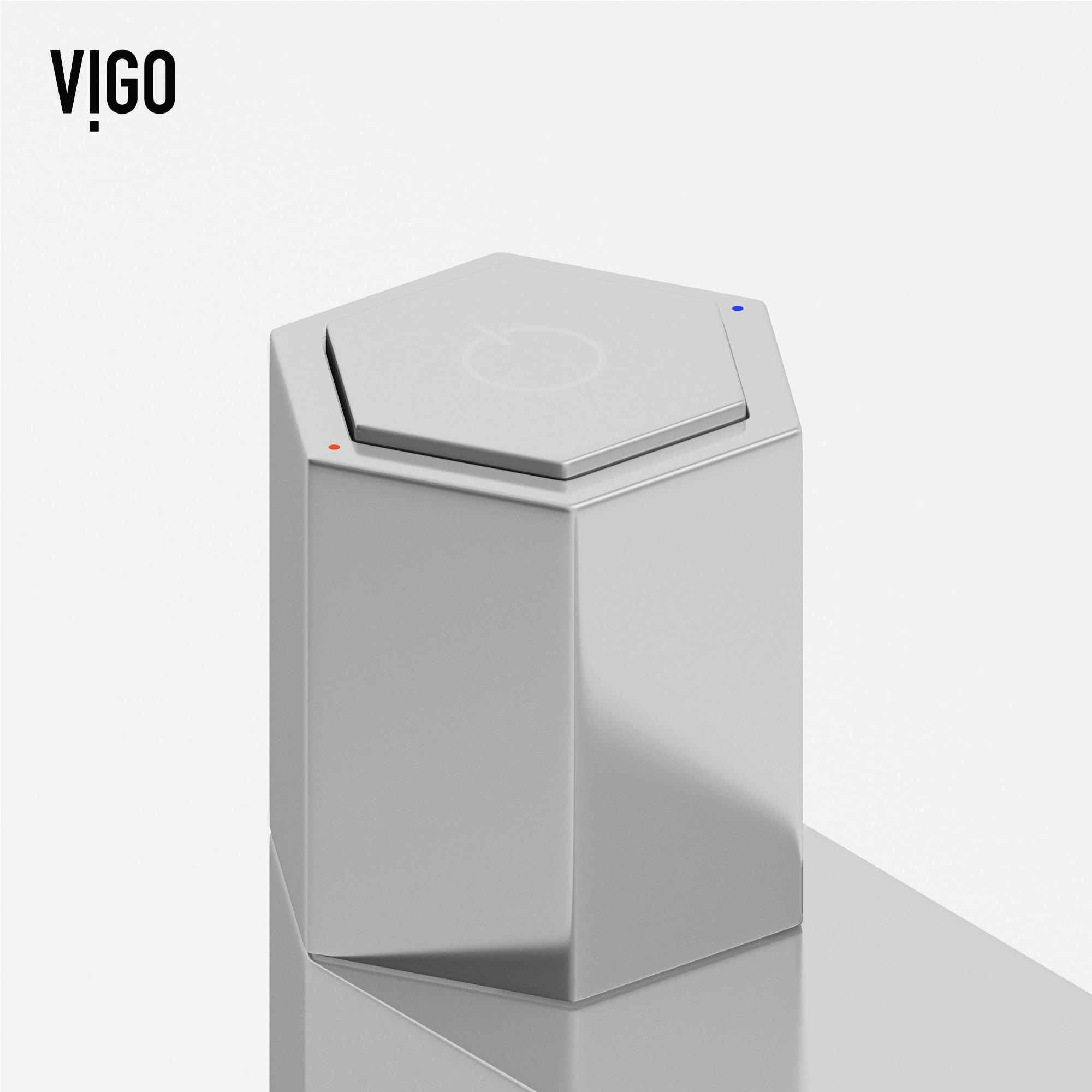 Nova 8" H Single Handle Single Hole Bathroom Faucet