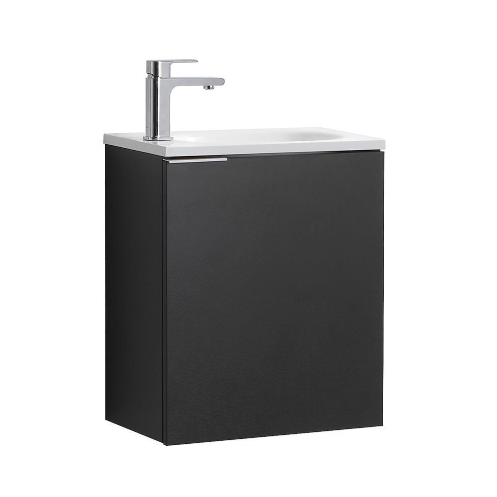 Valencia 20" Wall Mount Single Sink Bathroom Vanity with Top and Sink (Faucet Not Included)