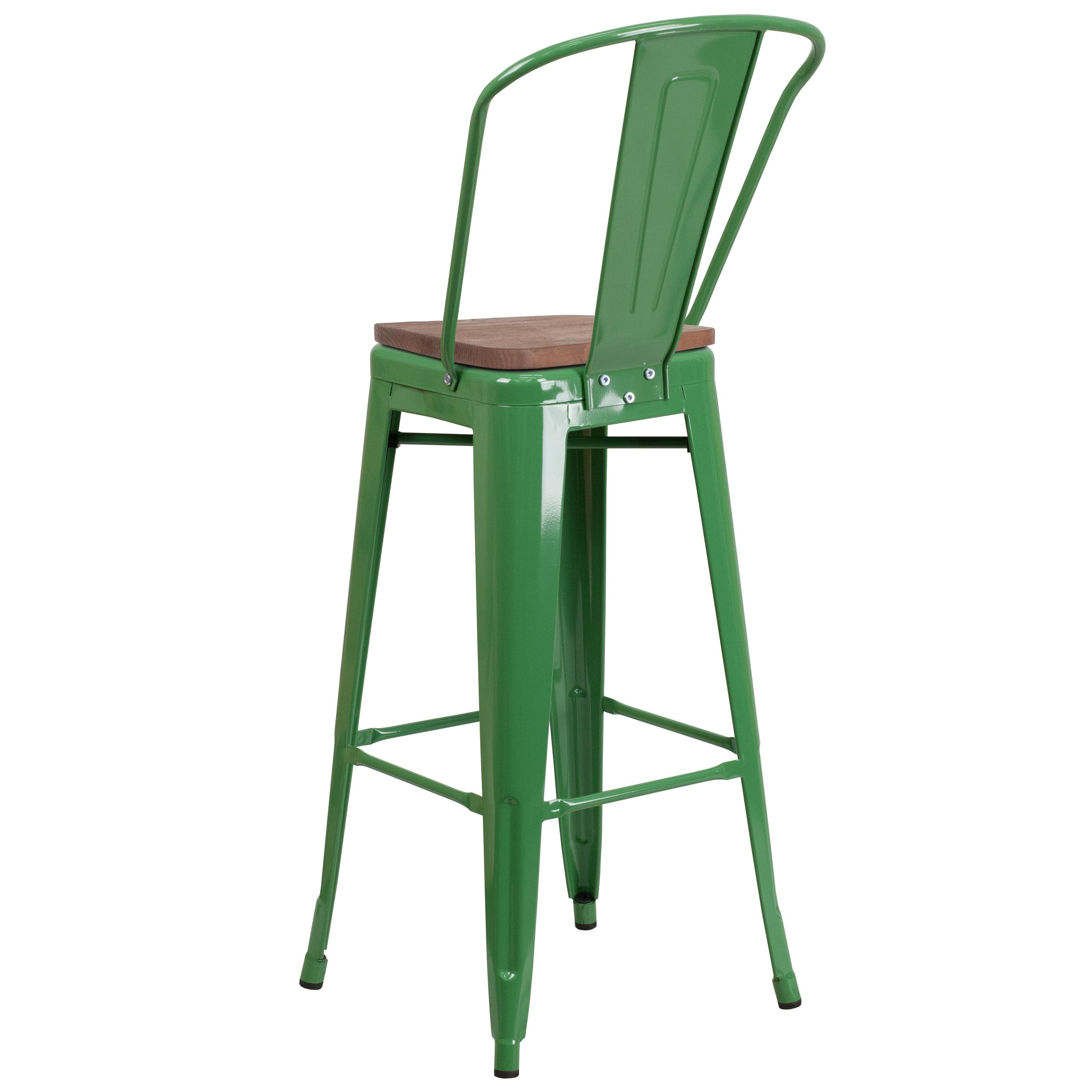 Flash Furniture Steel Outdoor Stool