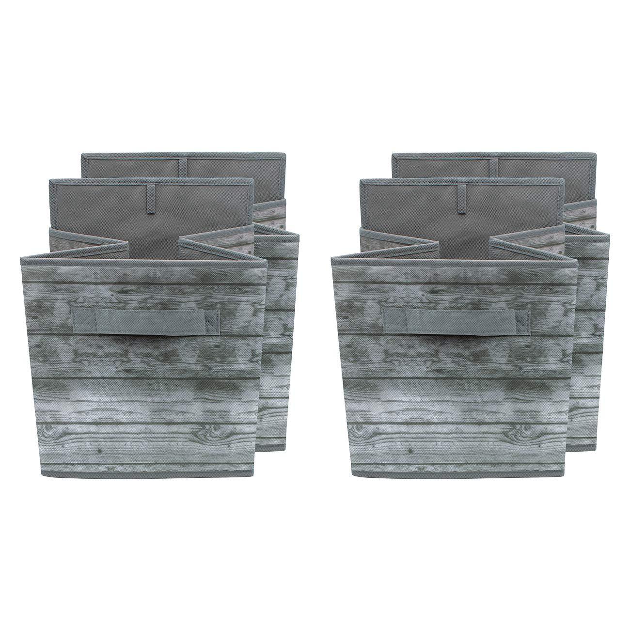 Sorbus Sorbus 4 Pack 11" Foldable Fabric Storage Cube Bins with Handles