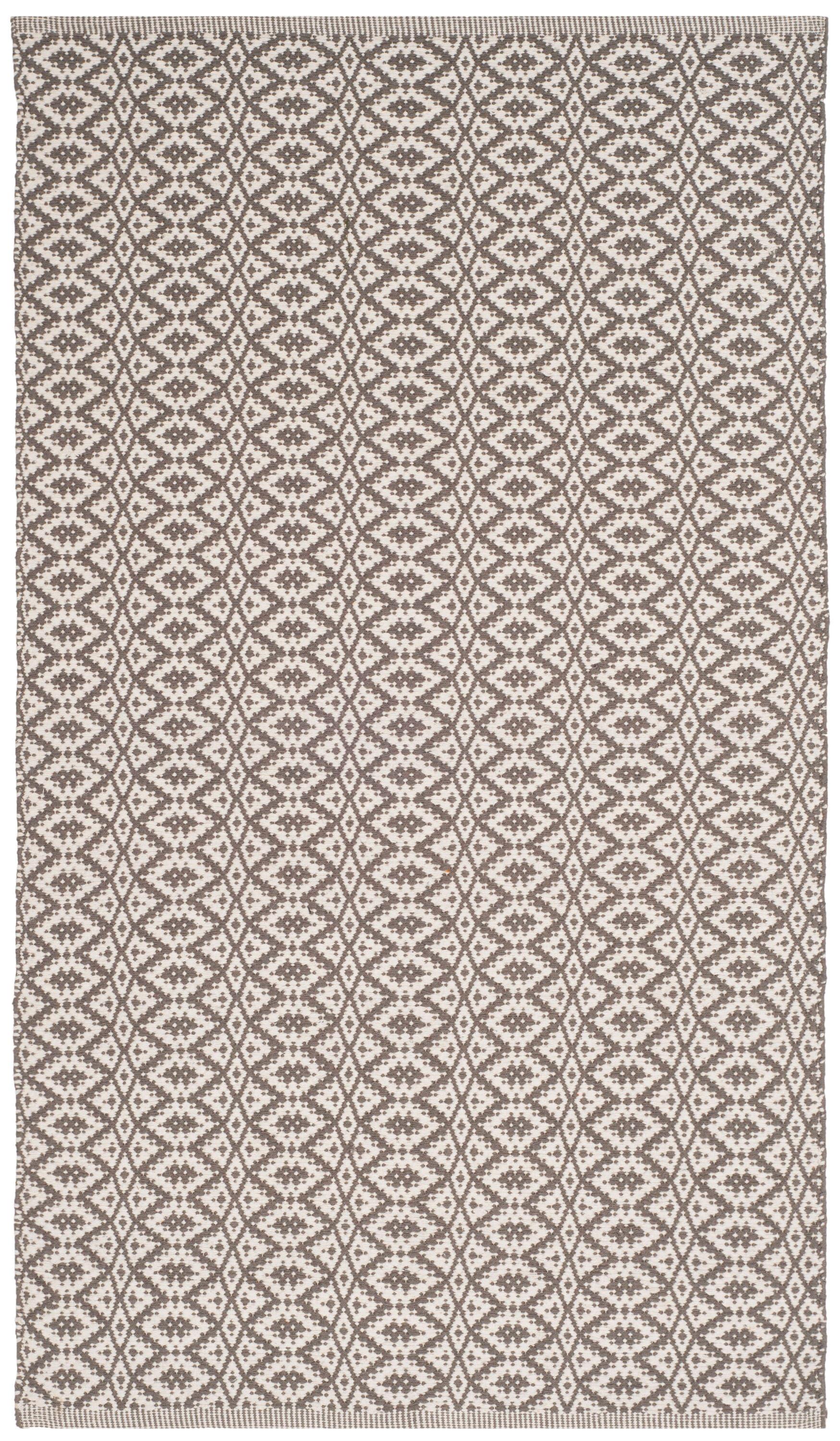 Montauk MTK716 Hand Woven Accent Rug - Ivory/Grey - 2'6"x4' - Safavieh.