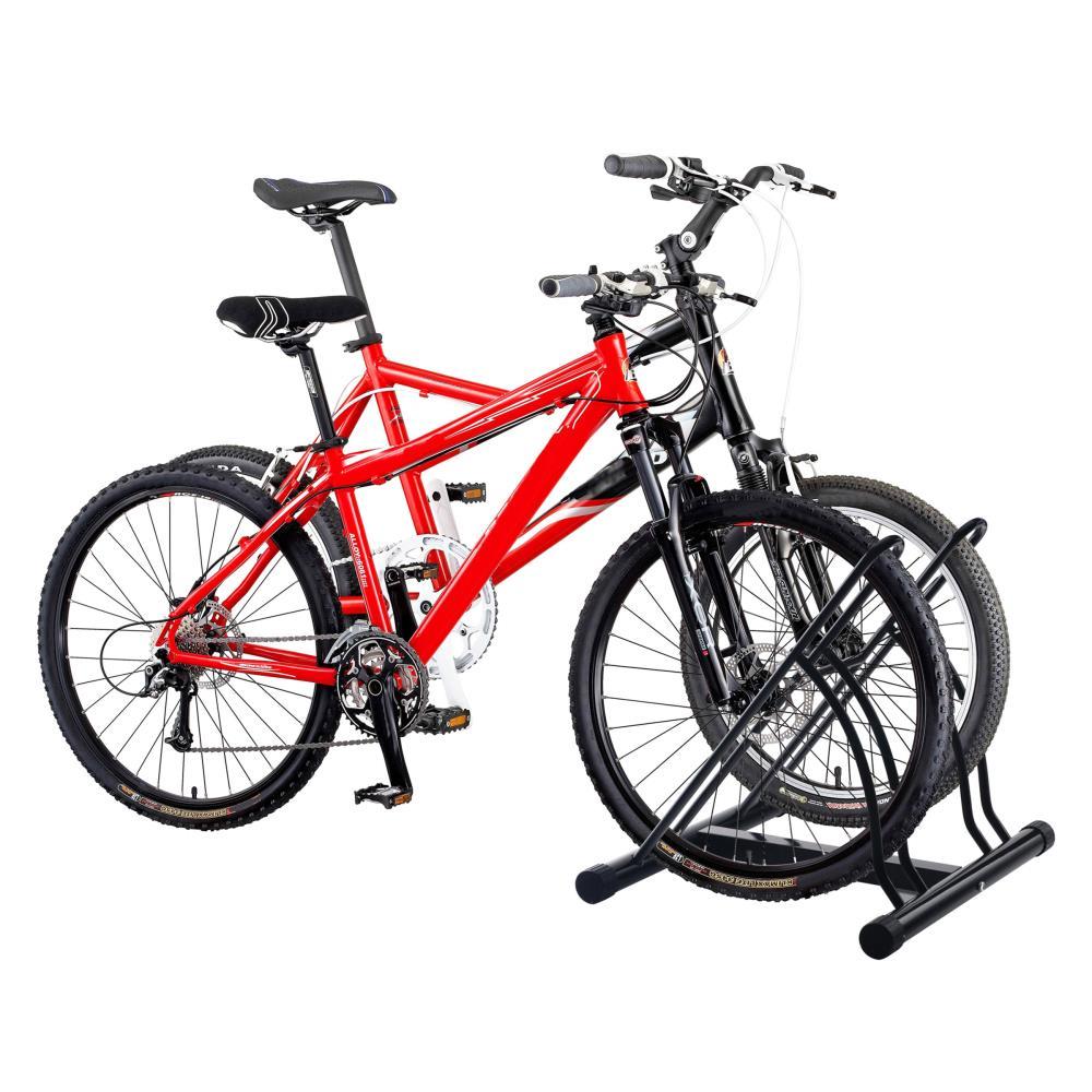 Leisure Sports Bike Stand for Two Bikes - Black