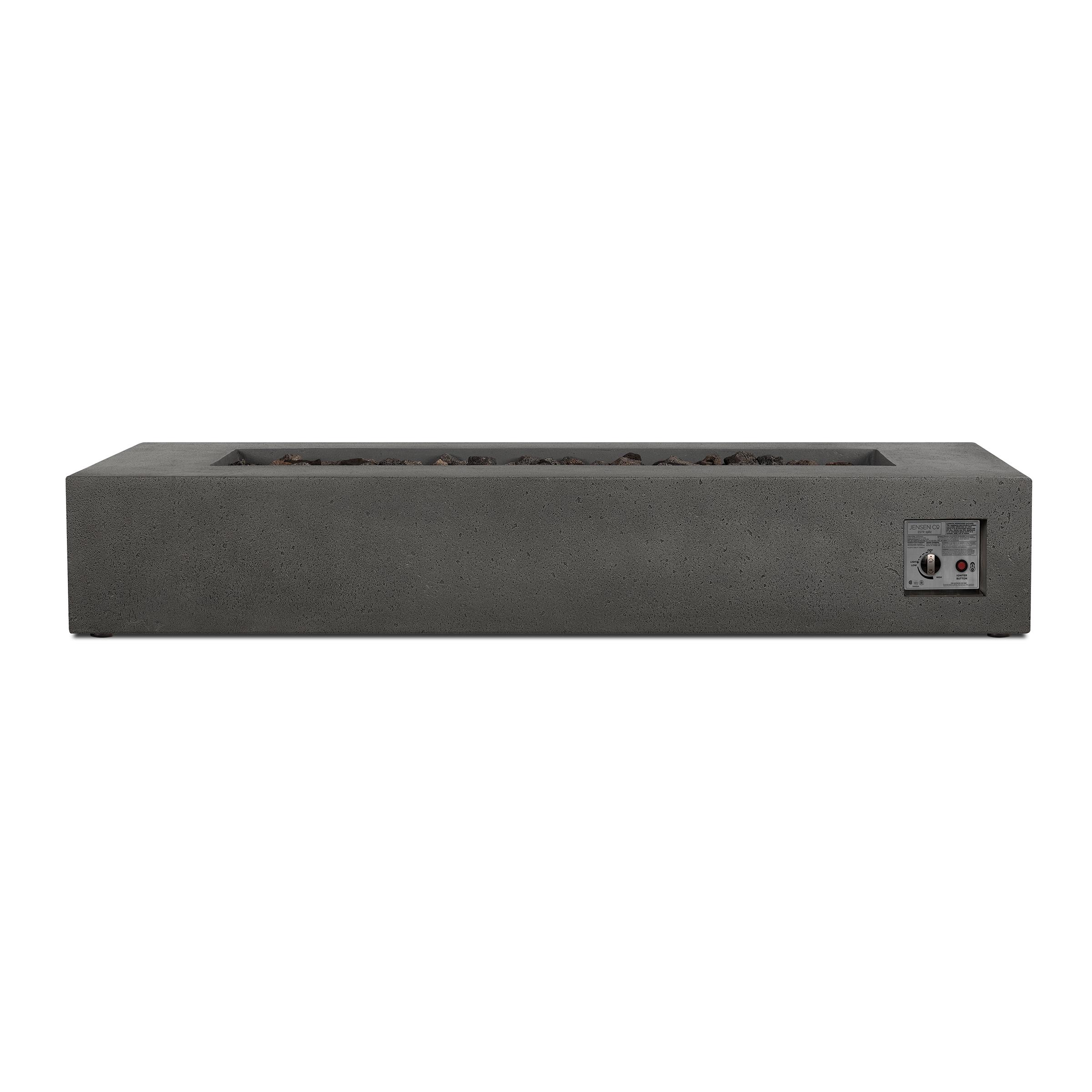 Magnus Fire Table - Carbon / Long Rectangle