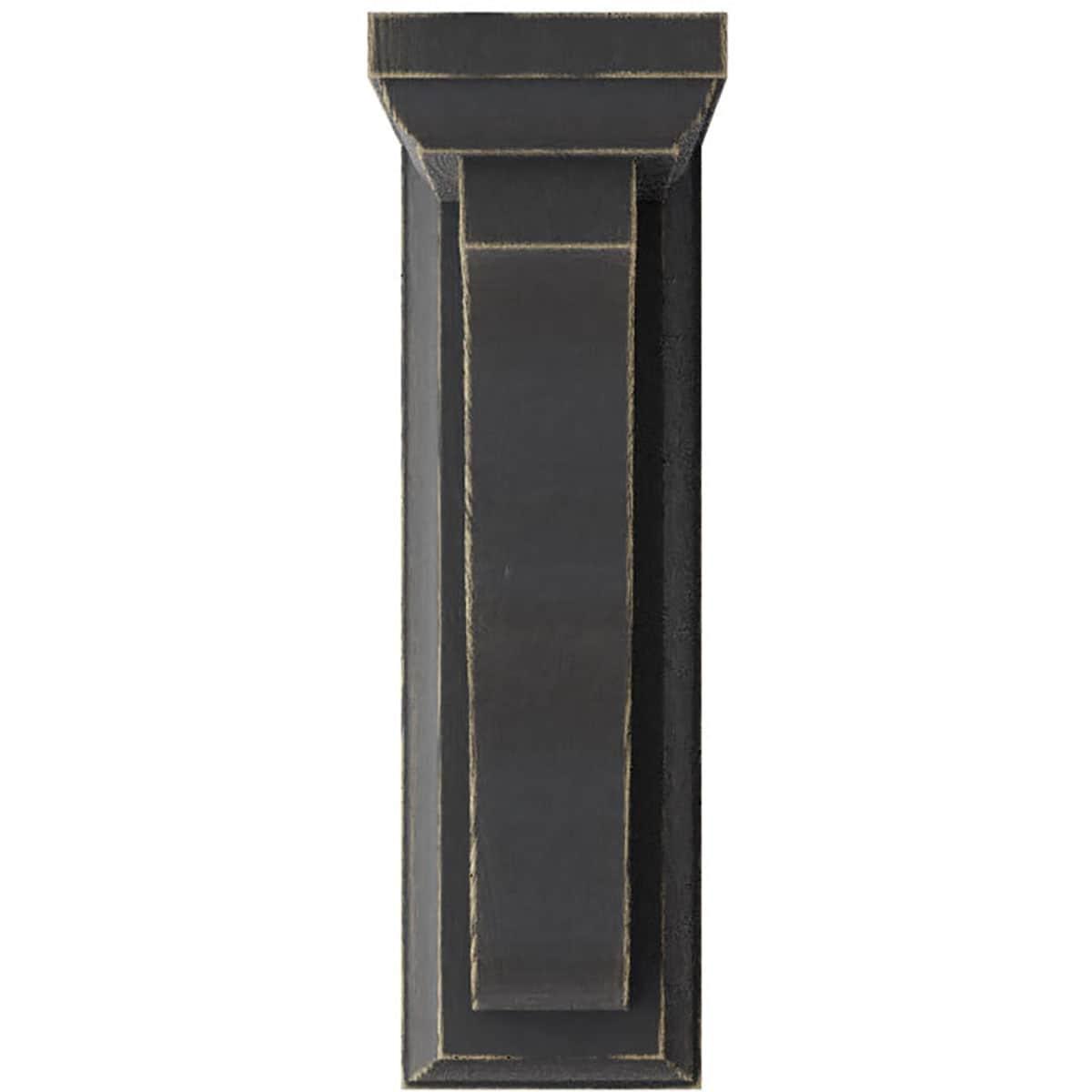 Hamilton Black Solid Wood Vintage Corbel Bracket