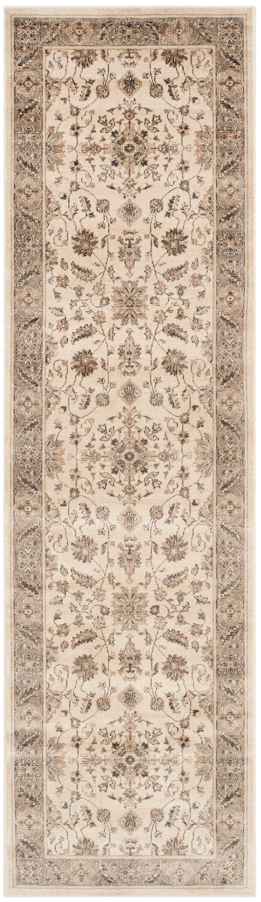 Vintage VTG168 Power Loomed Indoor Runner Rug - Stone/Mouse - 2'2"x10' - Safavieh.