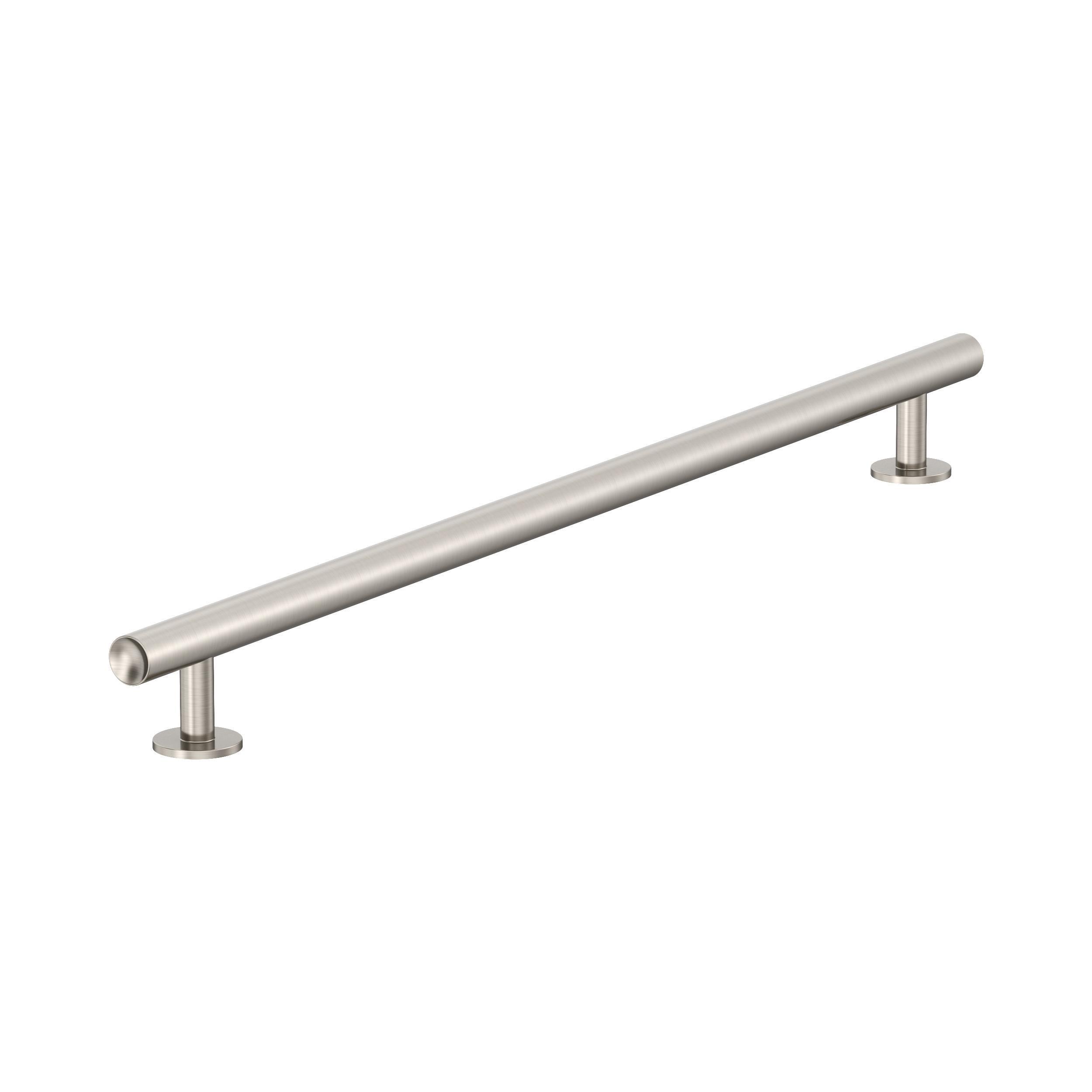 Amerock Radius 18 inch (457mm) Center-to-Center Satin Nickel Appliance Pull