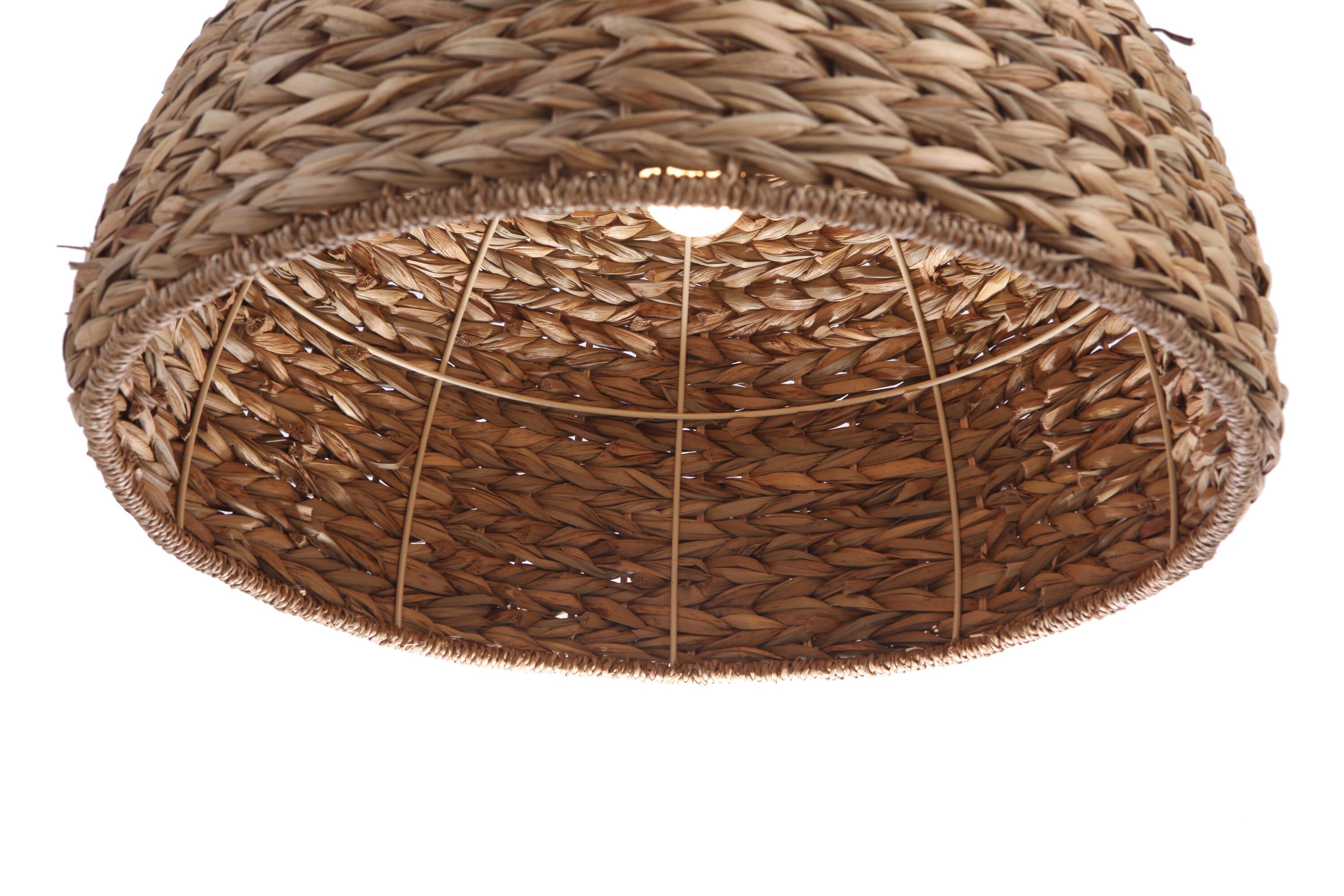 Craftmade 1 - Light Natural/Black Dome Pendant