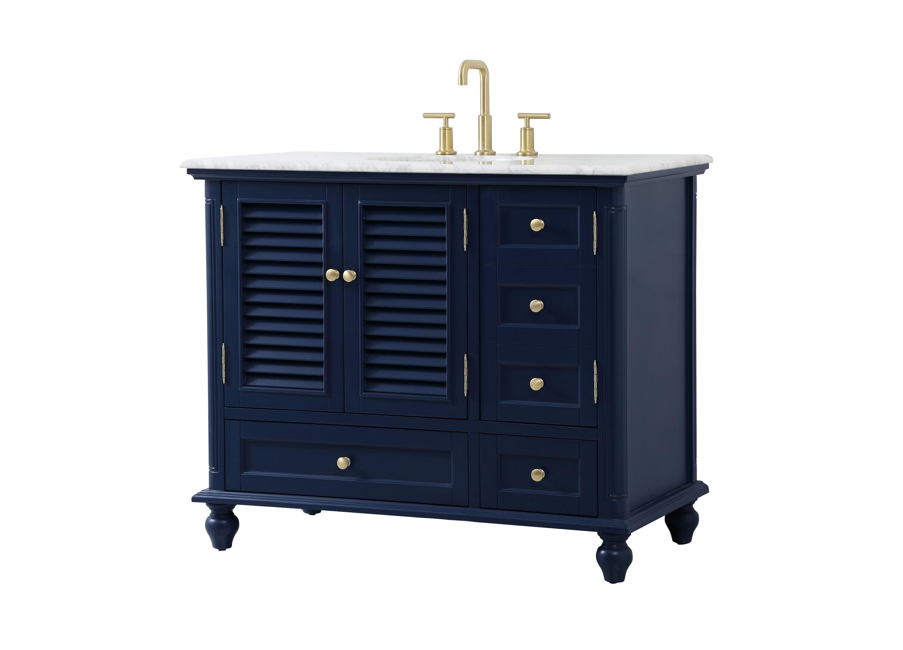 Elegant Kitchen and Bath Elegant Kitchen and Bath 42 Inch Single Bathroom Vanity