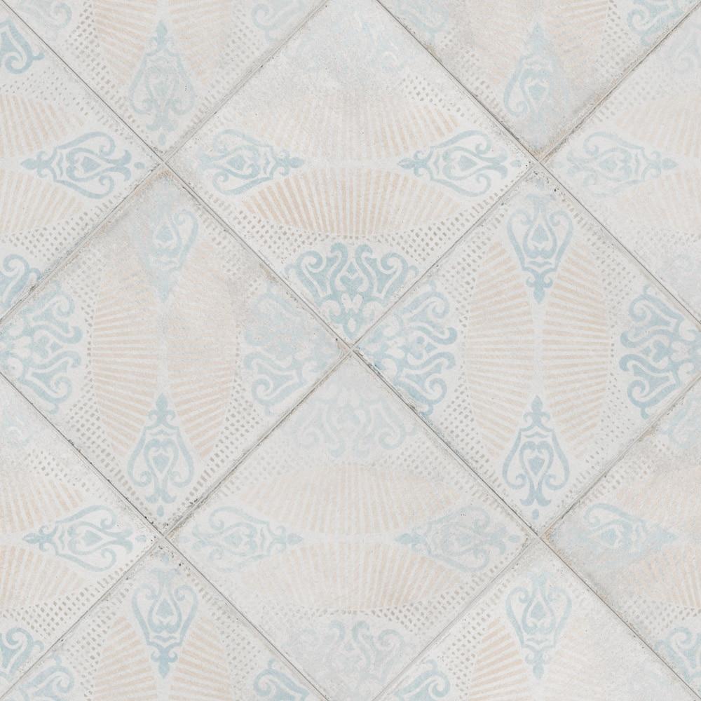 Merola Tile Barcelona 6" x 6" Porcelain Vintage Wall & Floor Tile