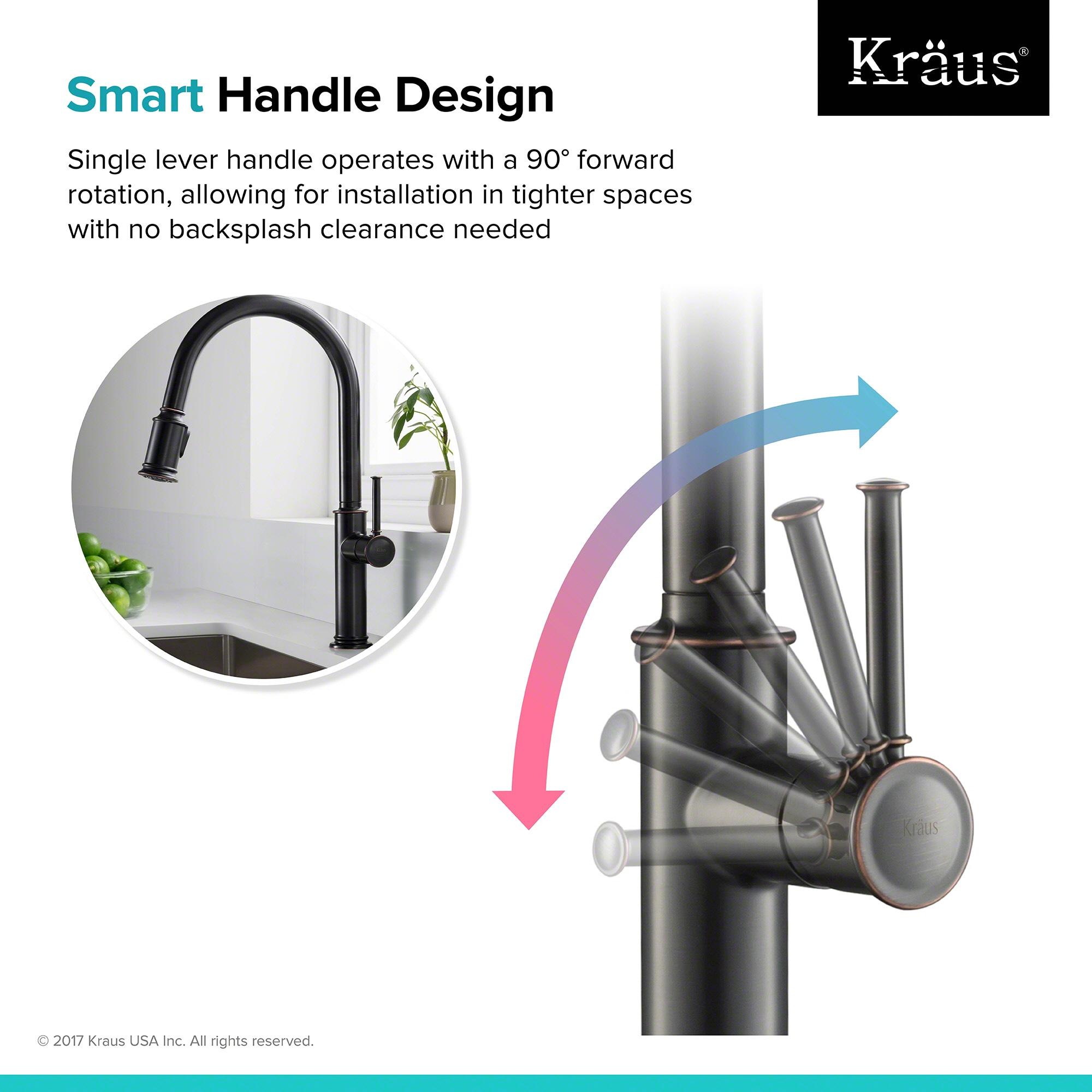 Sellette Pull Down Single Handle Kitchen Faucet