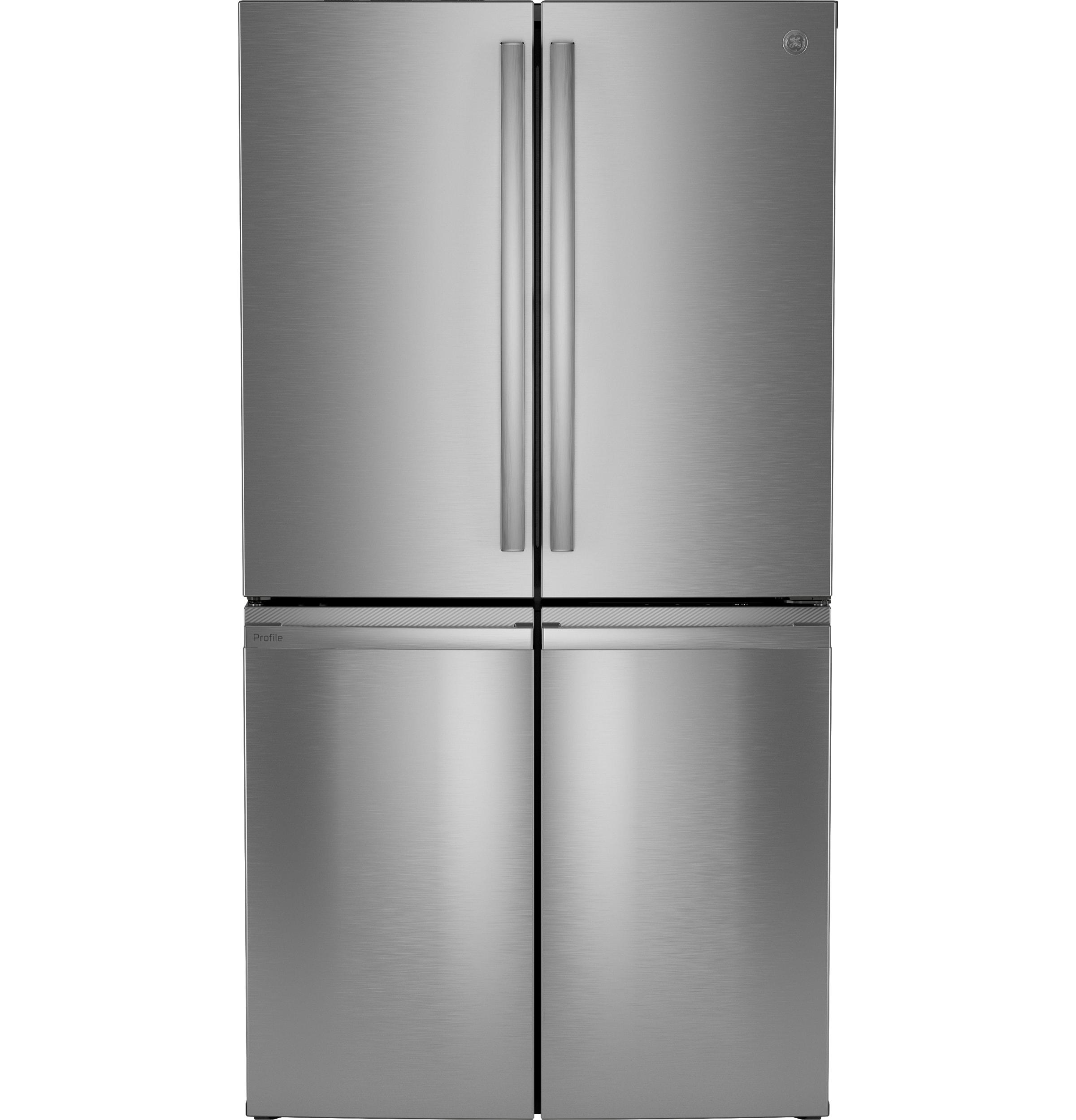 GE Profile™ Series Energy Star Smart 28 Cu. Ft. Fingerprint Resistant Quad-Door Refrigerator