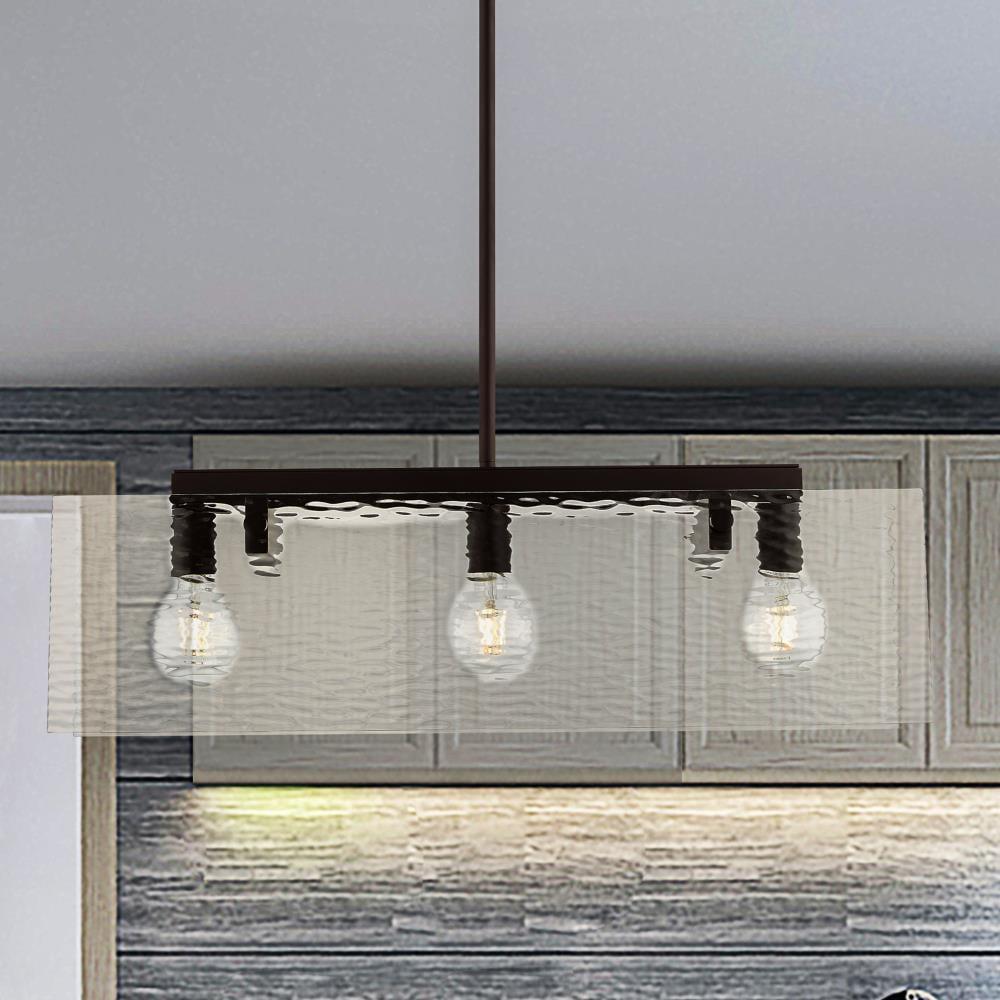 Livex Lighting Ashcroft 3 - Light Chandelier in  Bronze