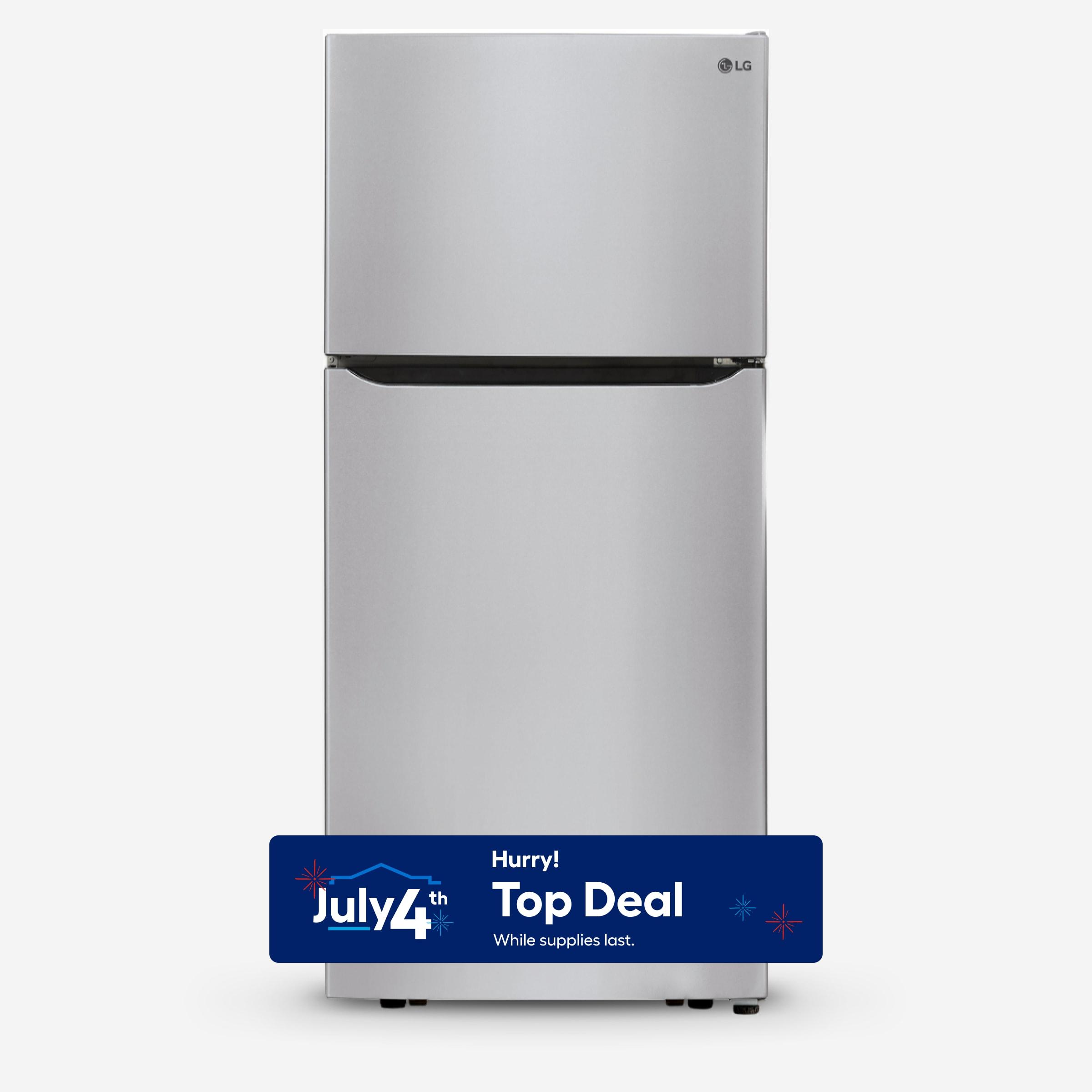 LG LG Top Freezer Refrigerator with Reversible Door, Reversible Door, 20 cu. ft. LTCS20020S