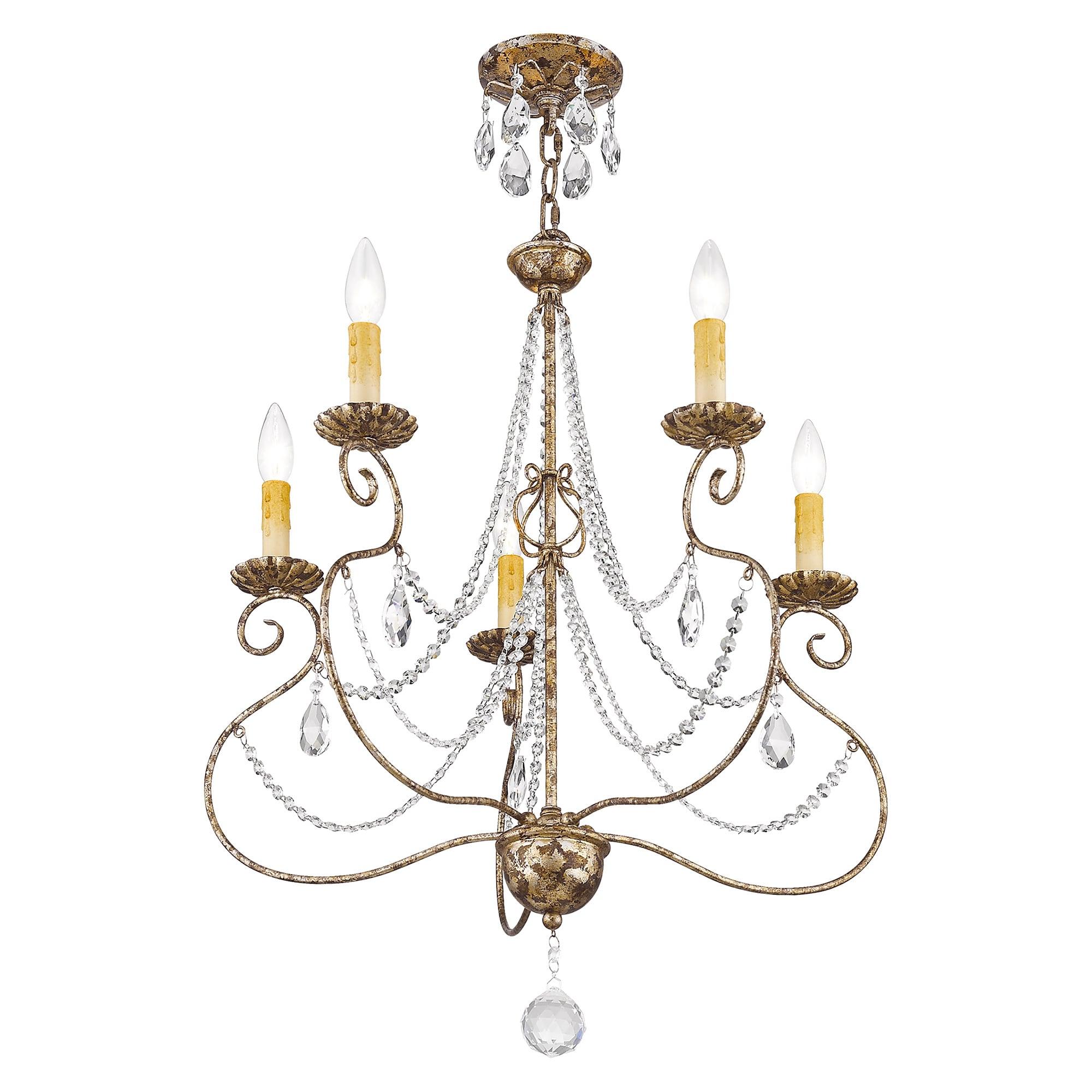 Livex Lighting - Isabella - 5 Light Chandelier in French Country Style - 24