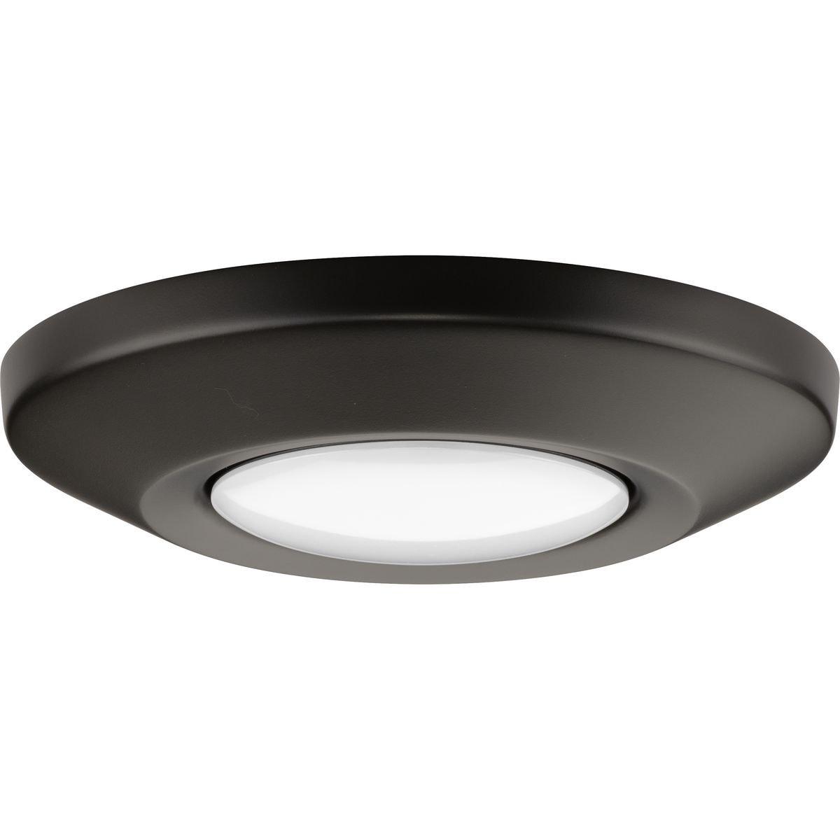Progress Lighting, Intrinsic Collection, 1-Light, Surface Mount, Antique Bronze, Modern LED Downlight