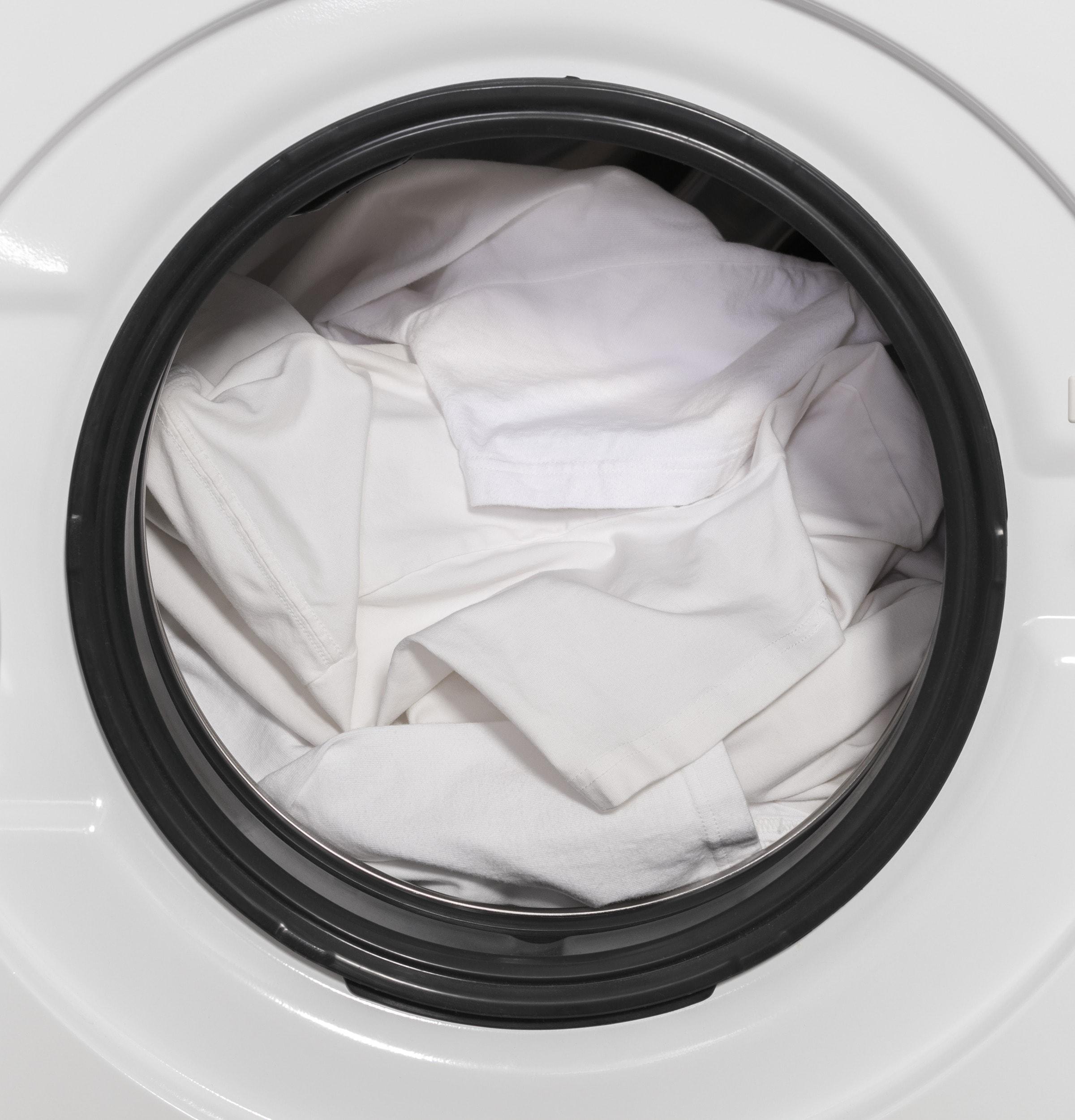 GE Appliances All-In-One Combo Unit with 2.4 Cubic Feet Front Load Washer and 2.4 Cubic Feet Electric Dryer