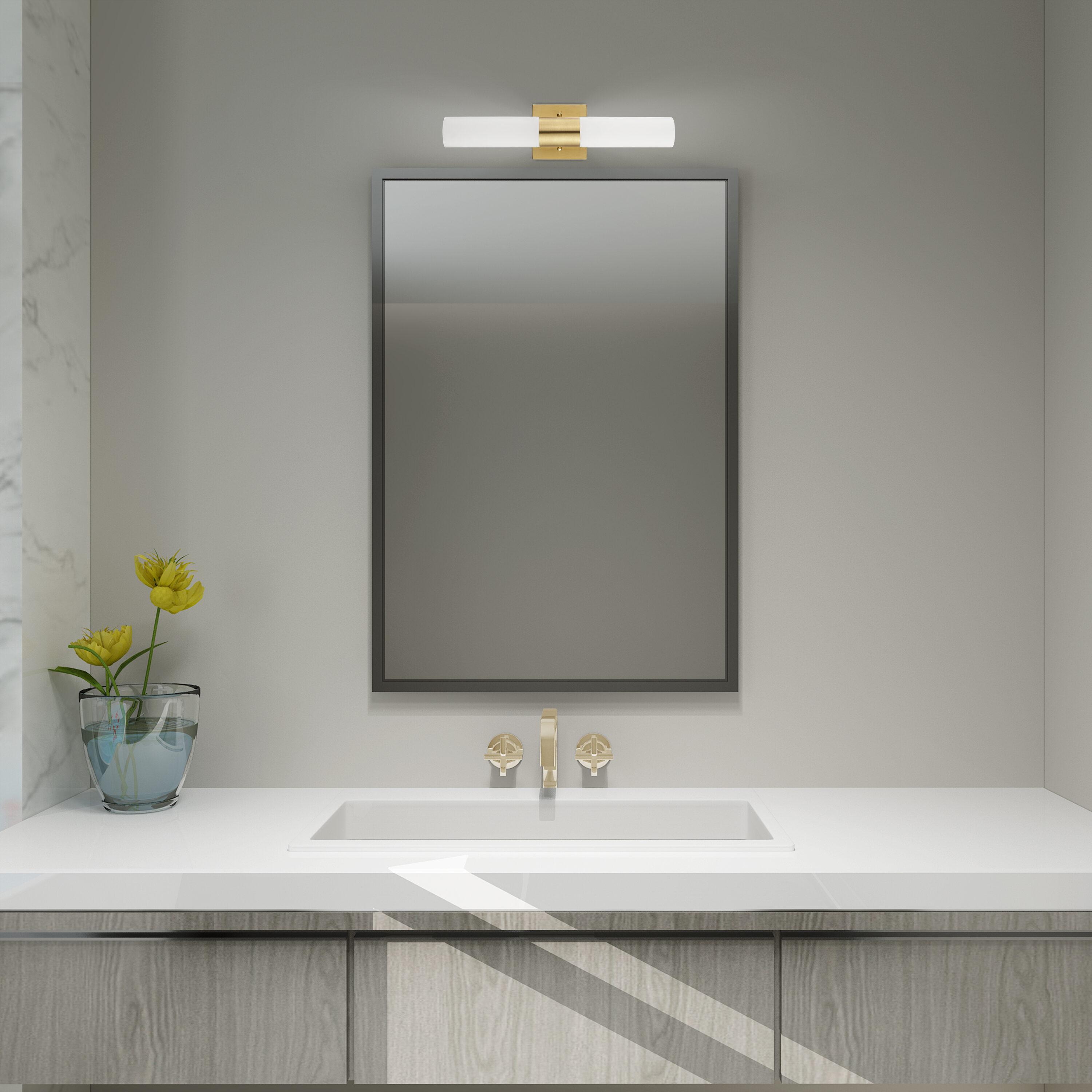 Livex Lighting Aero 2 - Light Vanity in  Satin Brass