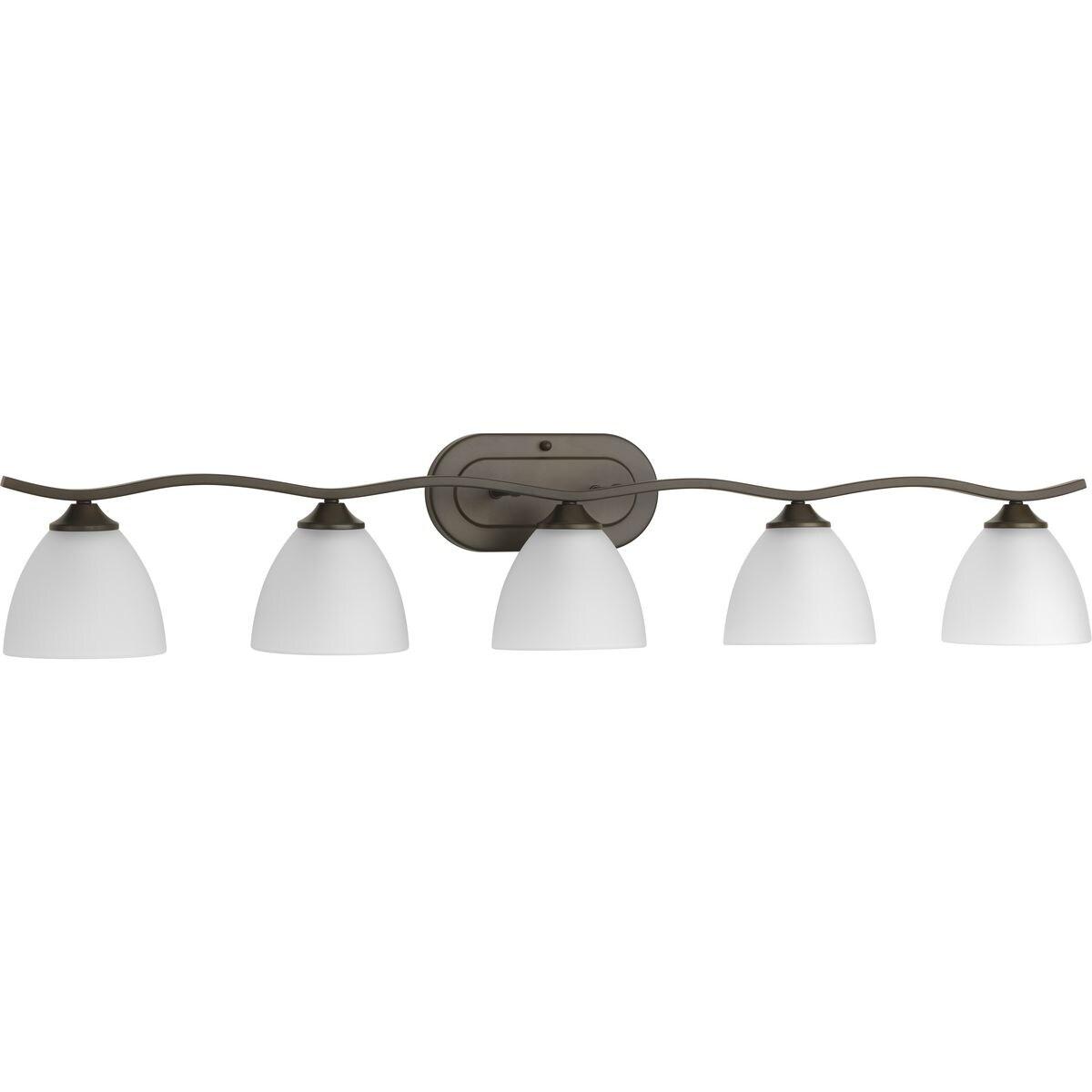 Progress Lighting - Five Light Bath - Laird - 5 Light in Transitional and