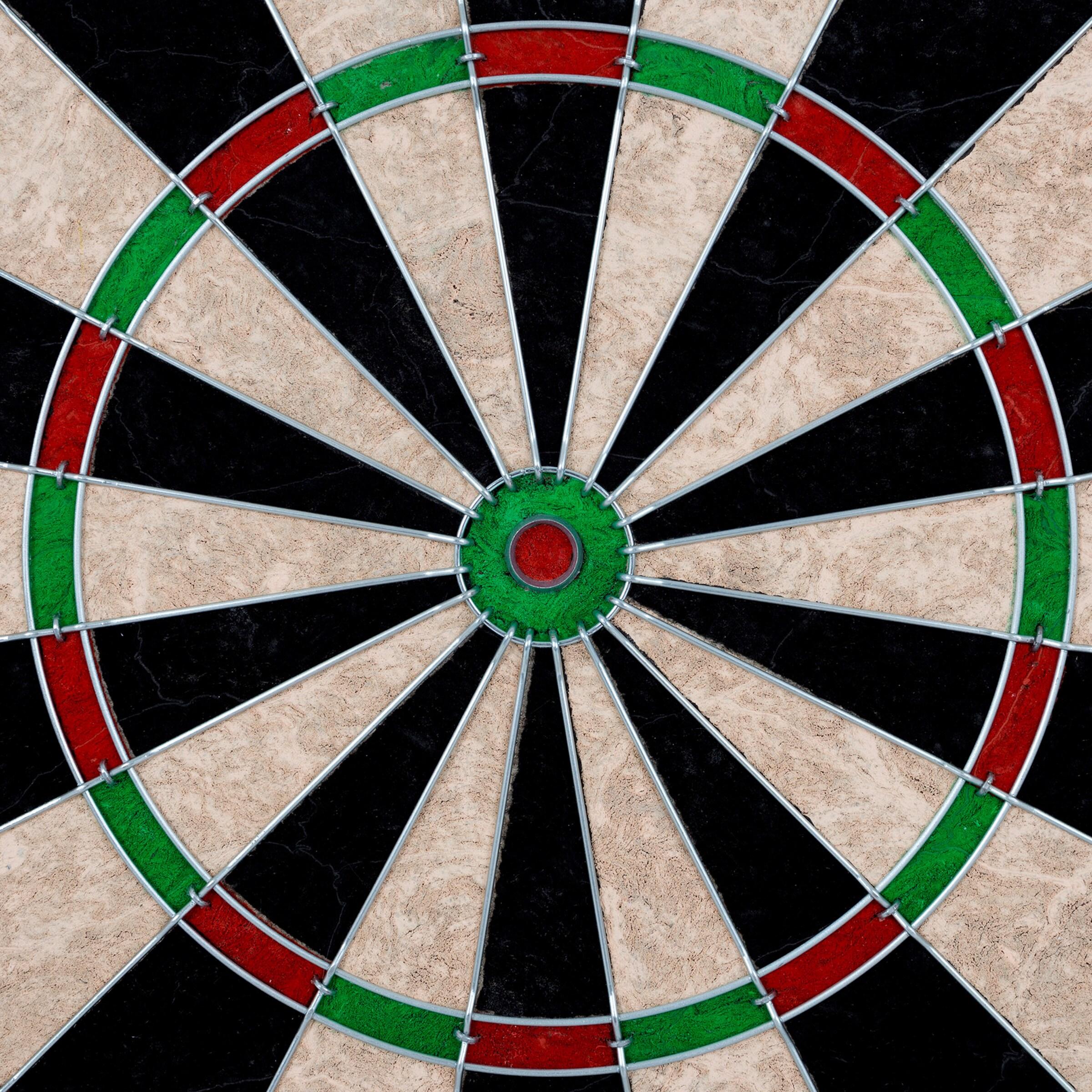 Trademark Global NBA Trademark Global Bristle Dartboard And Cabinet Set (Darts Included)