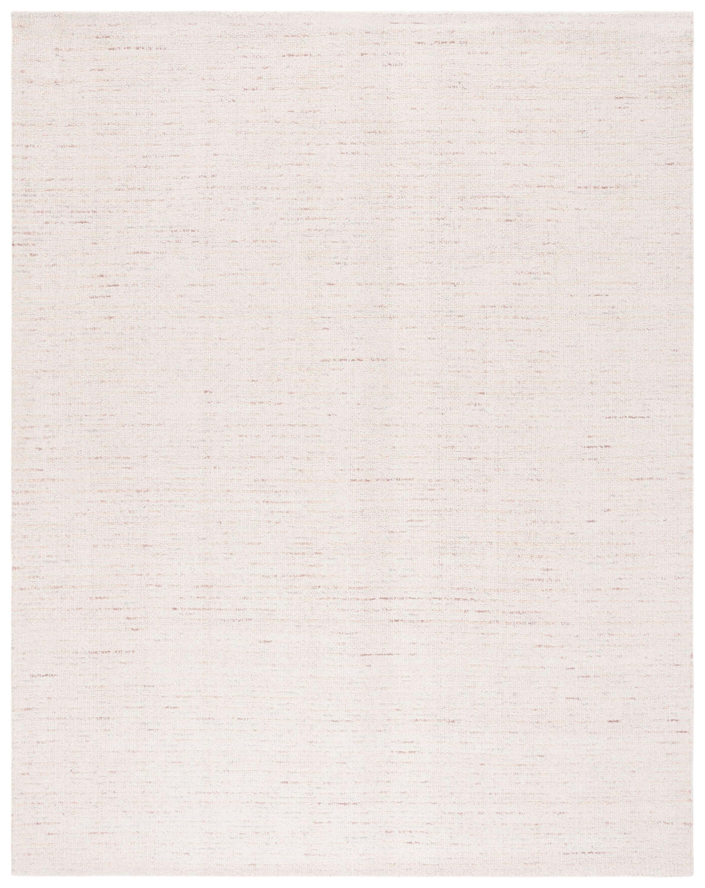 Abstract ABT468 Handmade Indoor Area Rug - Ivory/Brown - 9'x12' - Safavieh